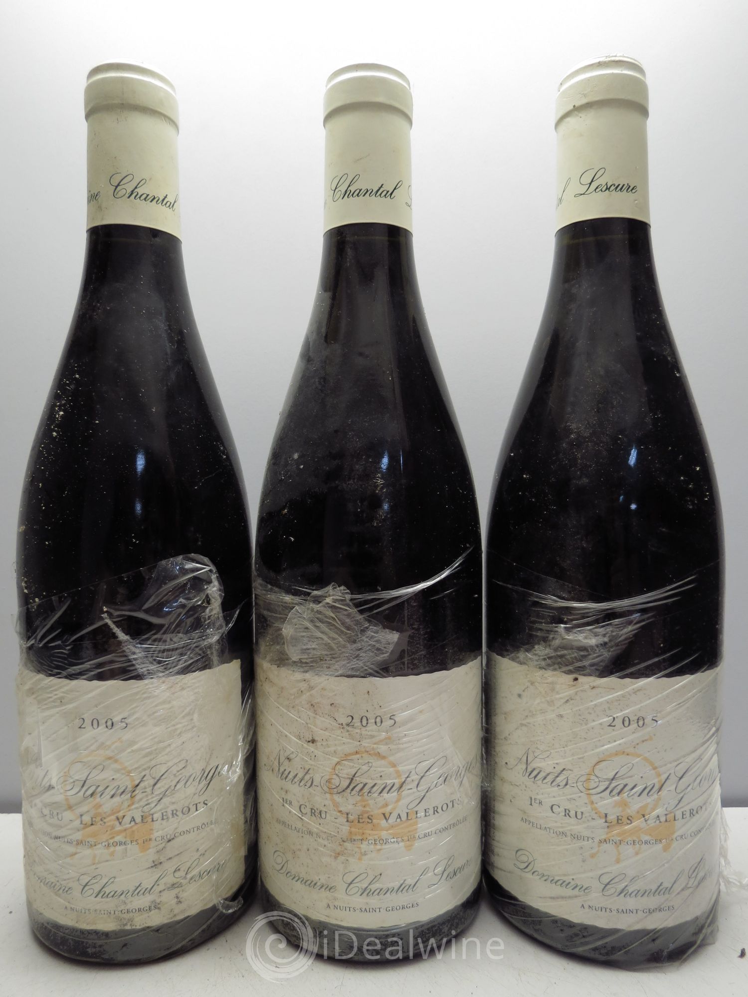 Nuits-Saint-Georges 1er Cru Chantal Lescure 2005 - Lot de 3 bouteilles - 0