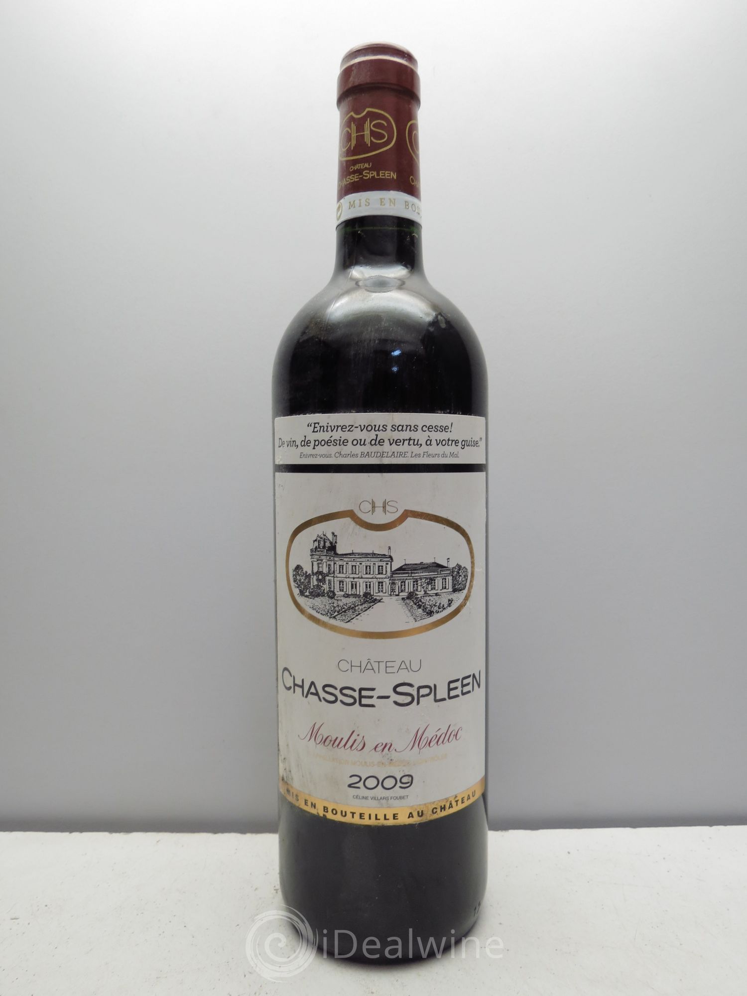 Château Chasse Spleen 2009 - Lot de 1 bouteille - 0