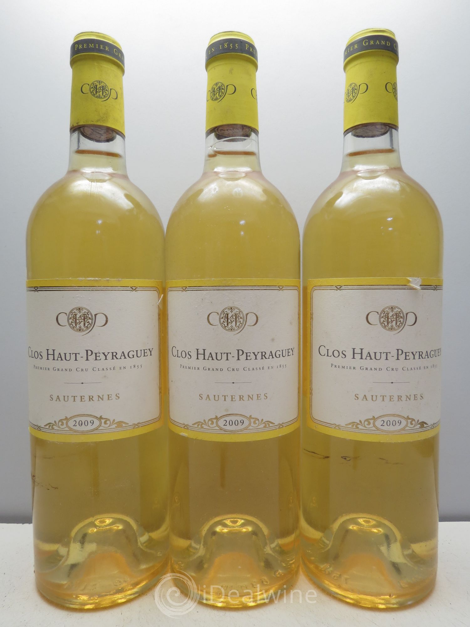 Clos Haut-Peyraguey 1er Grand Cru Classé 2009 - Lotto di 3 bottiglie - 0