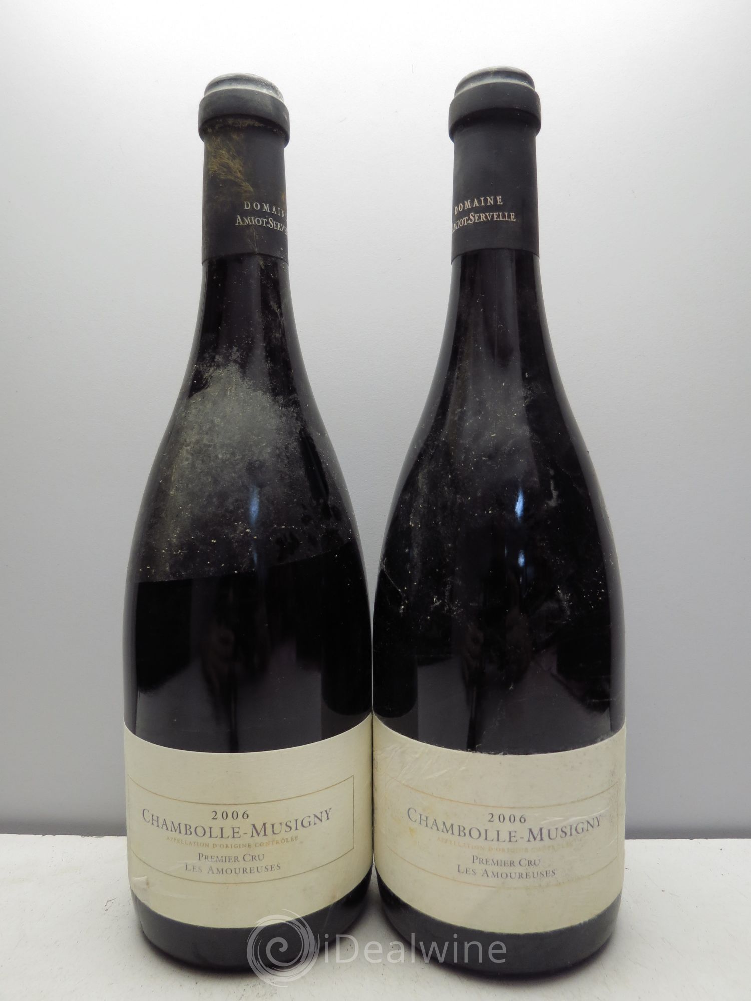 Chambolle-Musigny 1er Cru Les Amoureuses Amiot-Servelle 2006 - Lot de 2 bouteilles - 0
