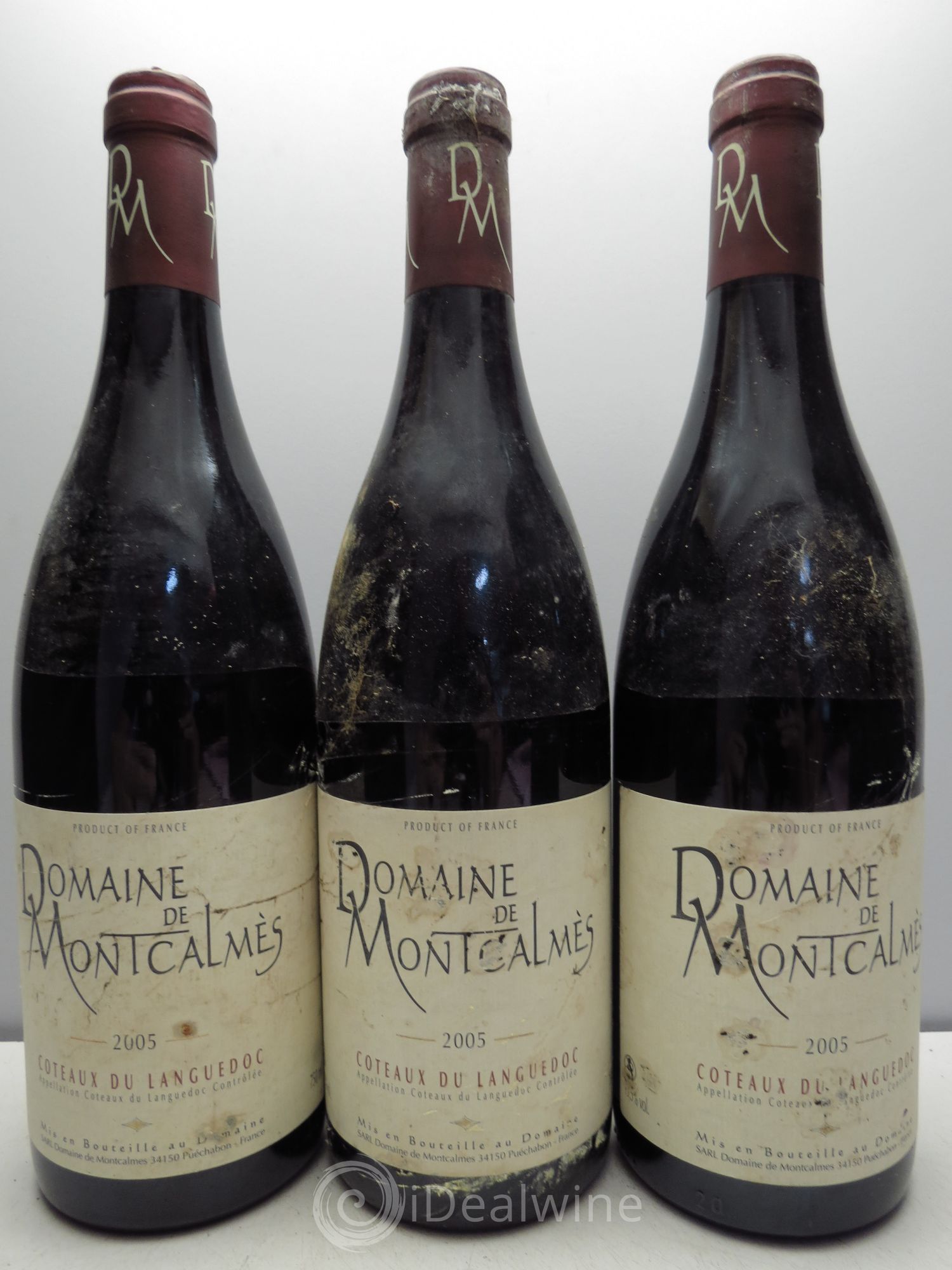 Coteaux du Languedoc Domaine de Montcalmes 2005 - Posten von 3 Flaschen - 0