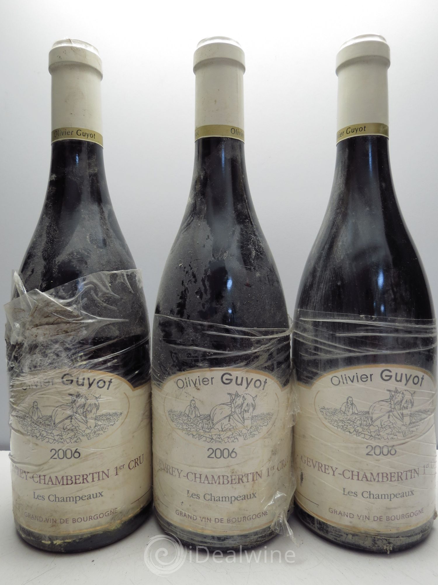 Gevrey-Chambertin 1er Cru 2006 - Posten von 3 Flaschen - 0