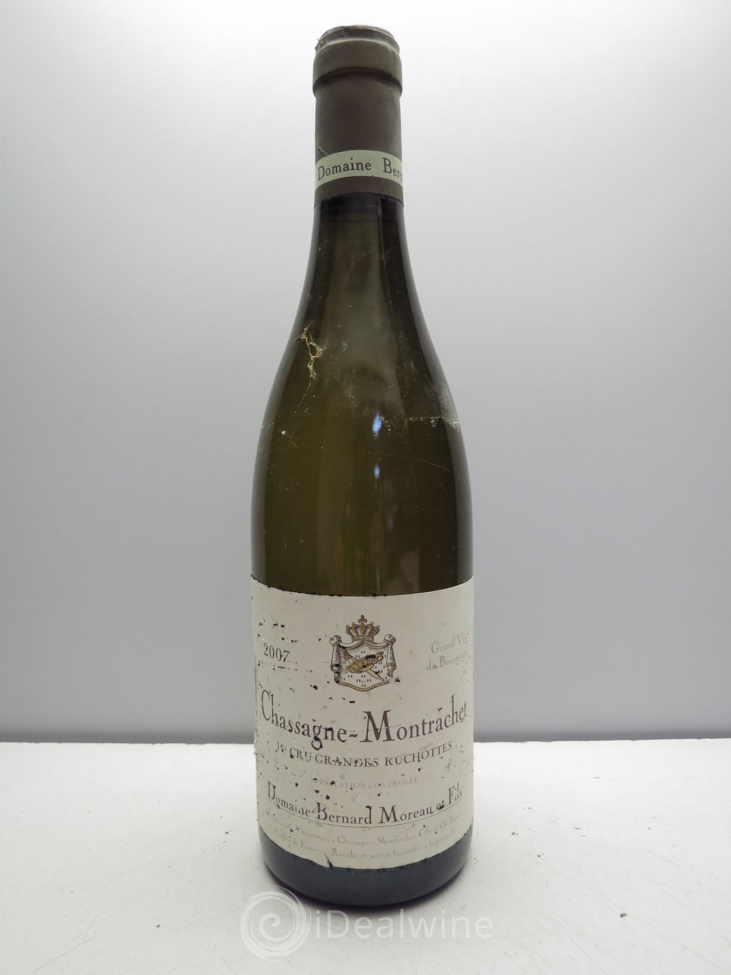 Chassagne-Montrachet 1er Cru Domaine Bernard Moreau & Fils 2007 - Posten von 1 Flasche - 0