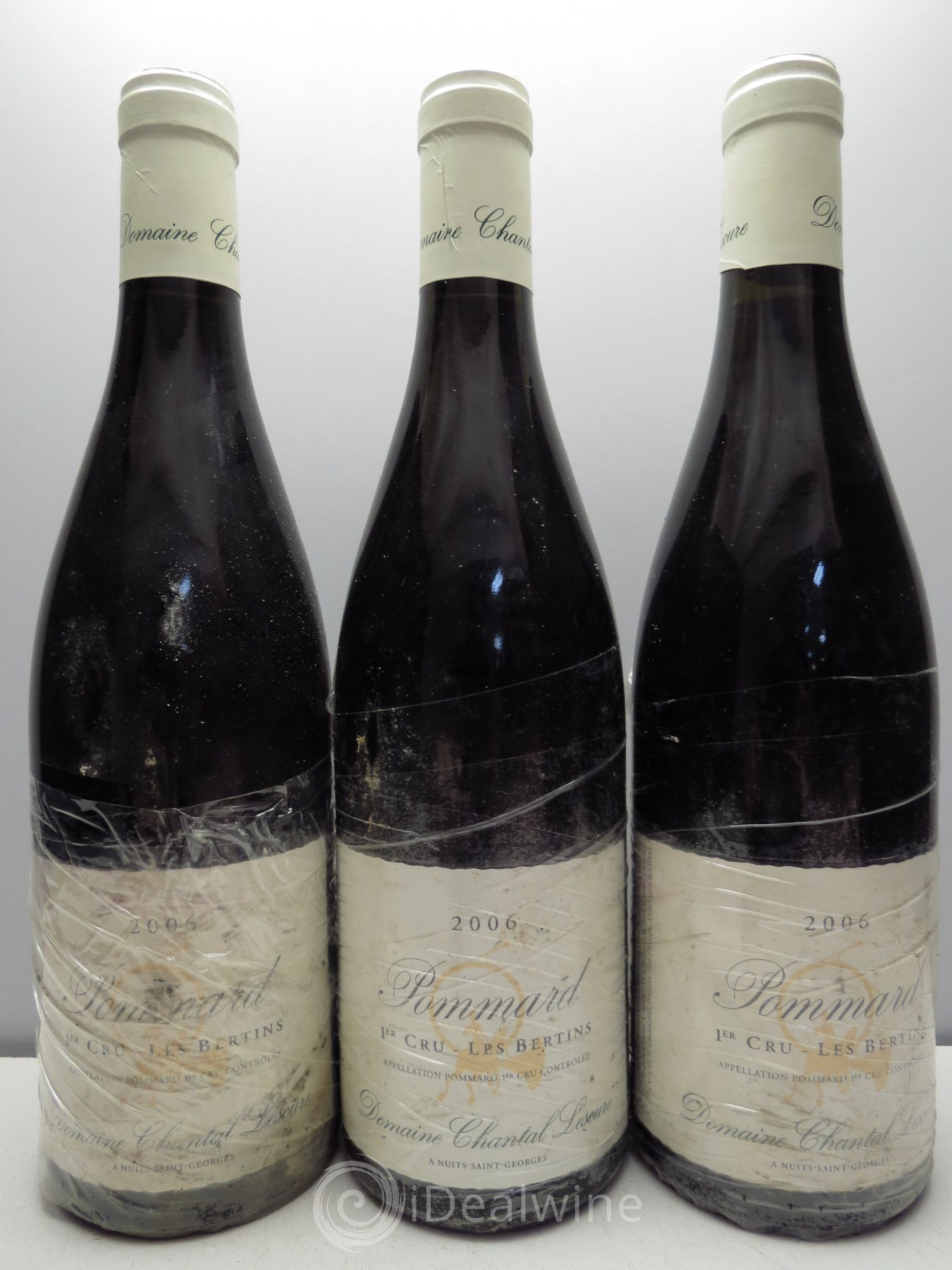 Pommard 1er Cru Les Bertins Chantal Lescure 2006 - Lot de 3 bouteilles - 0