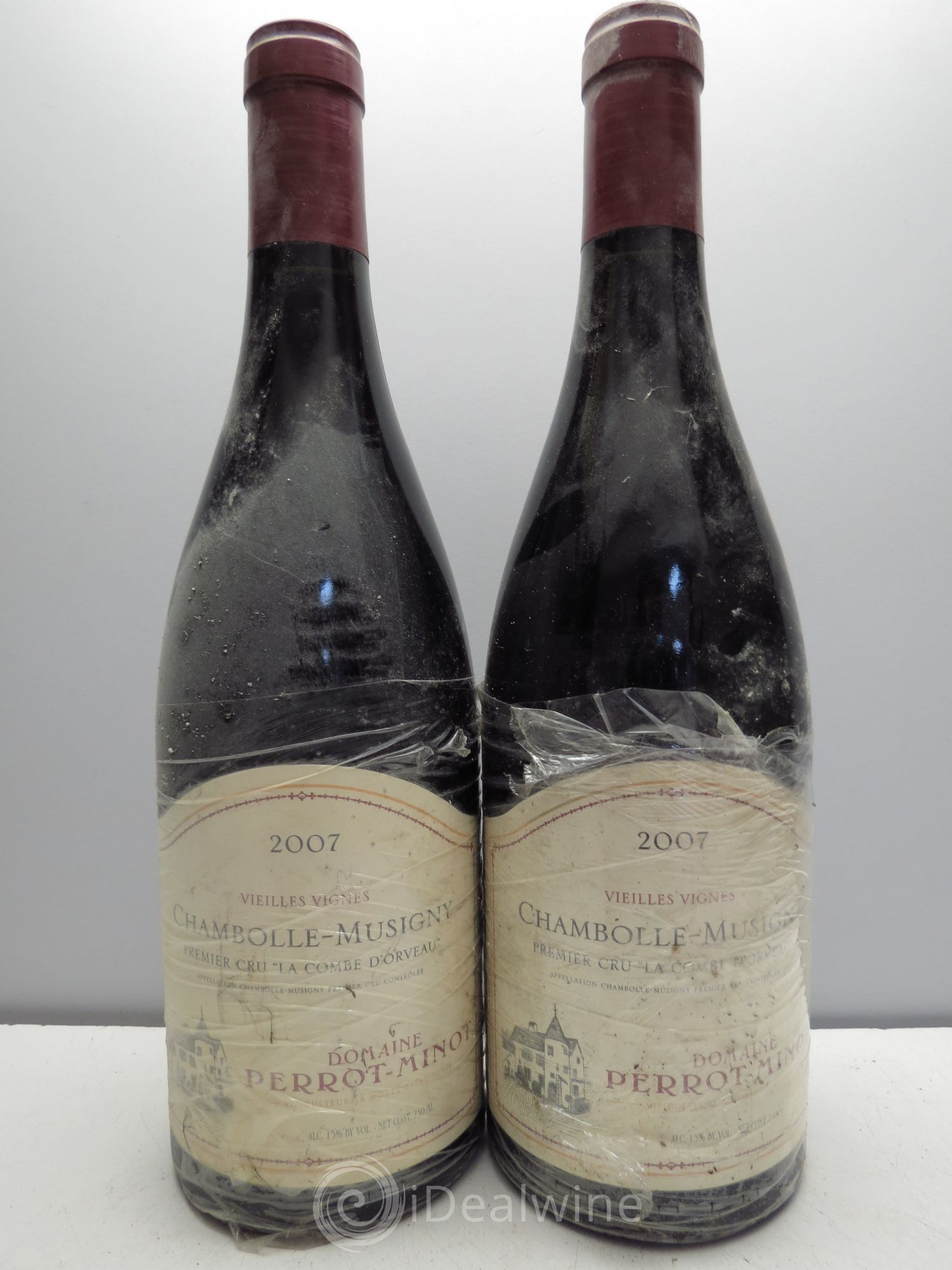 Chambolle-Musigny 1er Cru La Combe d'Orveau Vieilles Vignes Perrot-Minot 2007 - Lot de 2 bouteilles - 0