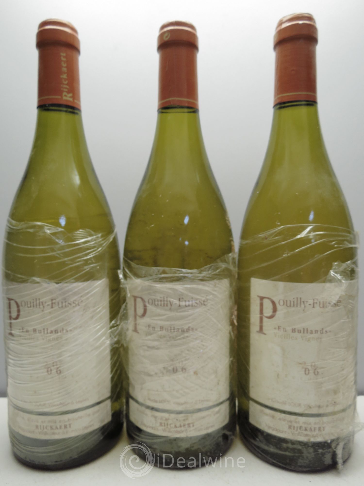 Pouilly-Fuissé Jean Rijckaert En Buland Vieilles Vignes 2006 - Posten von 3 Flaschen - 0