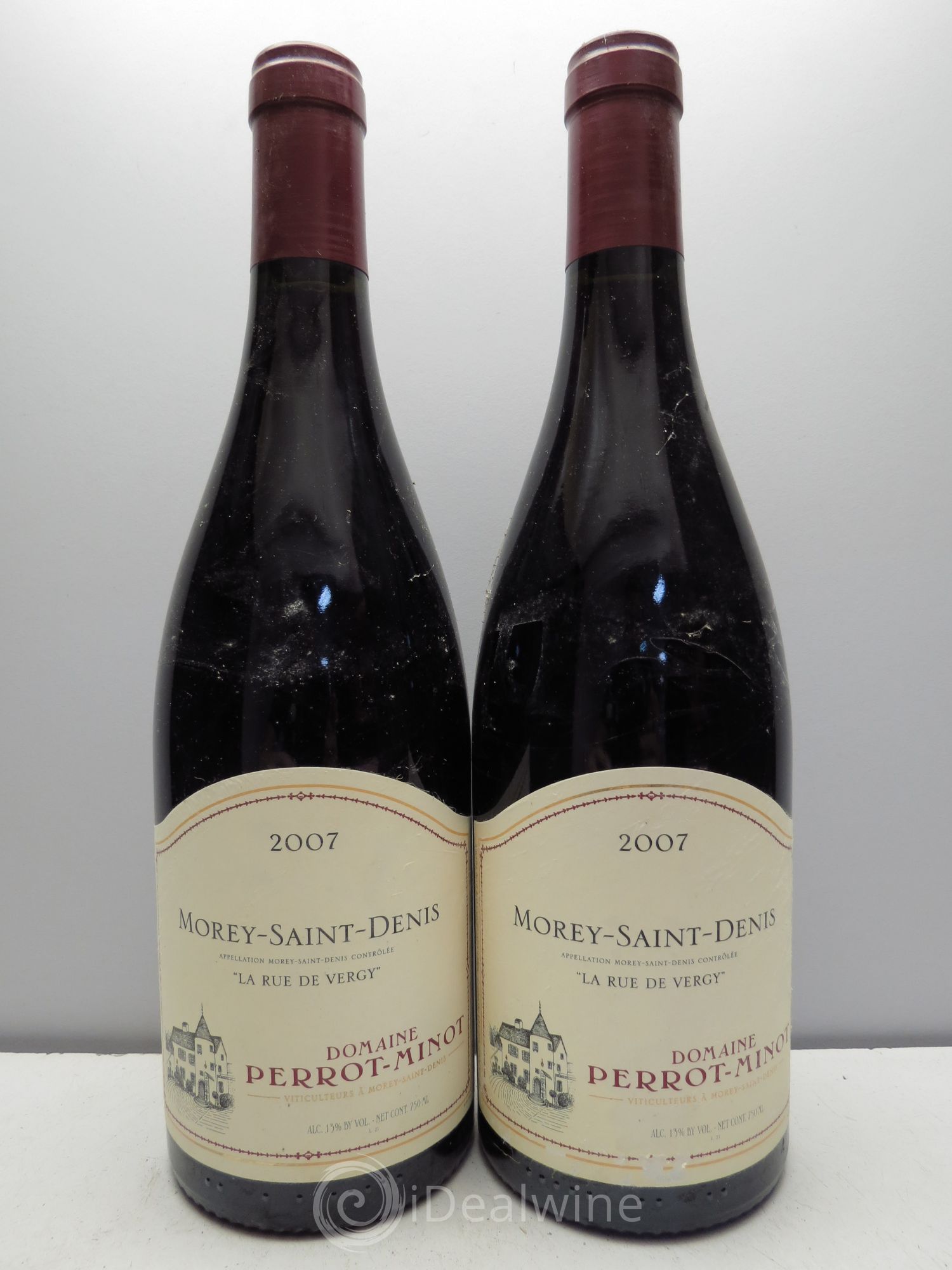 Morey-Saint-Denis Domaine Perrot Minot En La Rue de Vergy 2007 - Posten von 2 Flaschen - 0