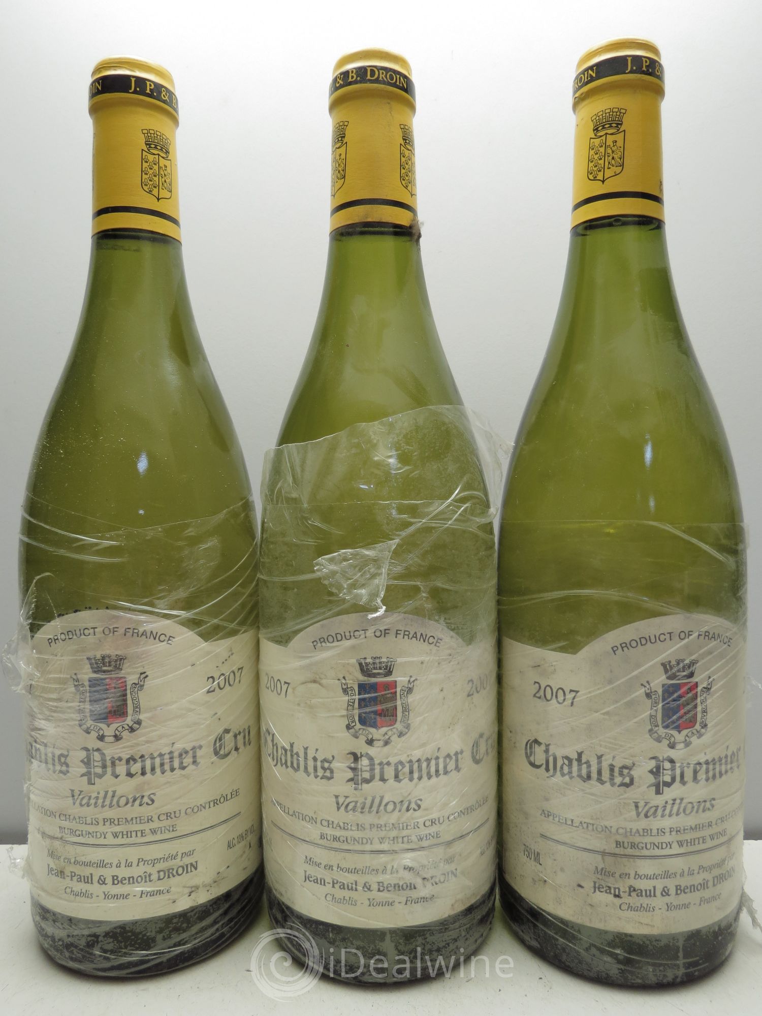 Chablis 1er Cru 2007 - Lot de 3 bouteilles - 0