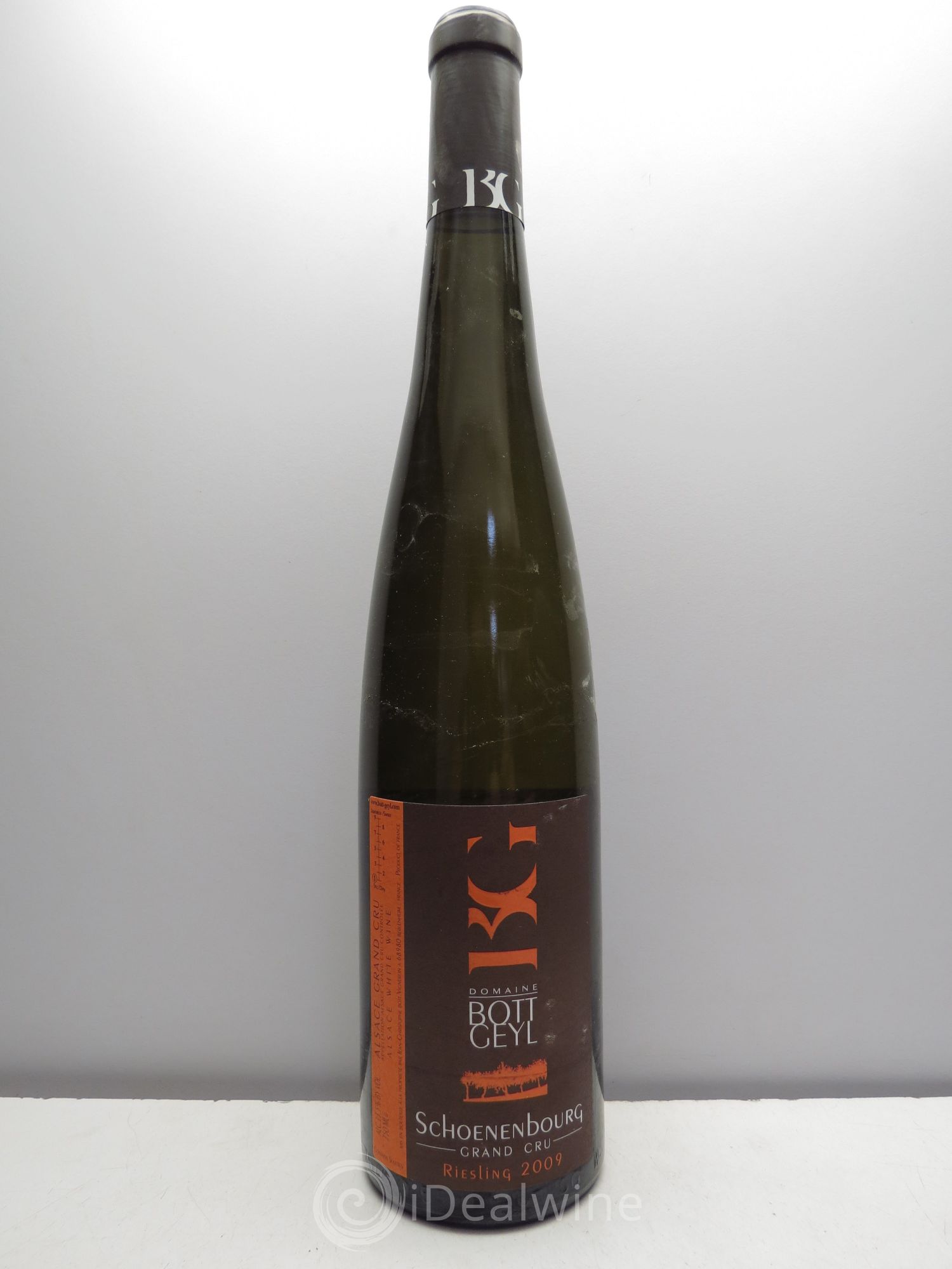 Alsace Grand Cru Schoenenbourg Riesling Bott-Geyl (Domaine) 2009 - Lot de 1 bouteille - 0