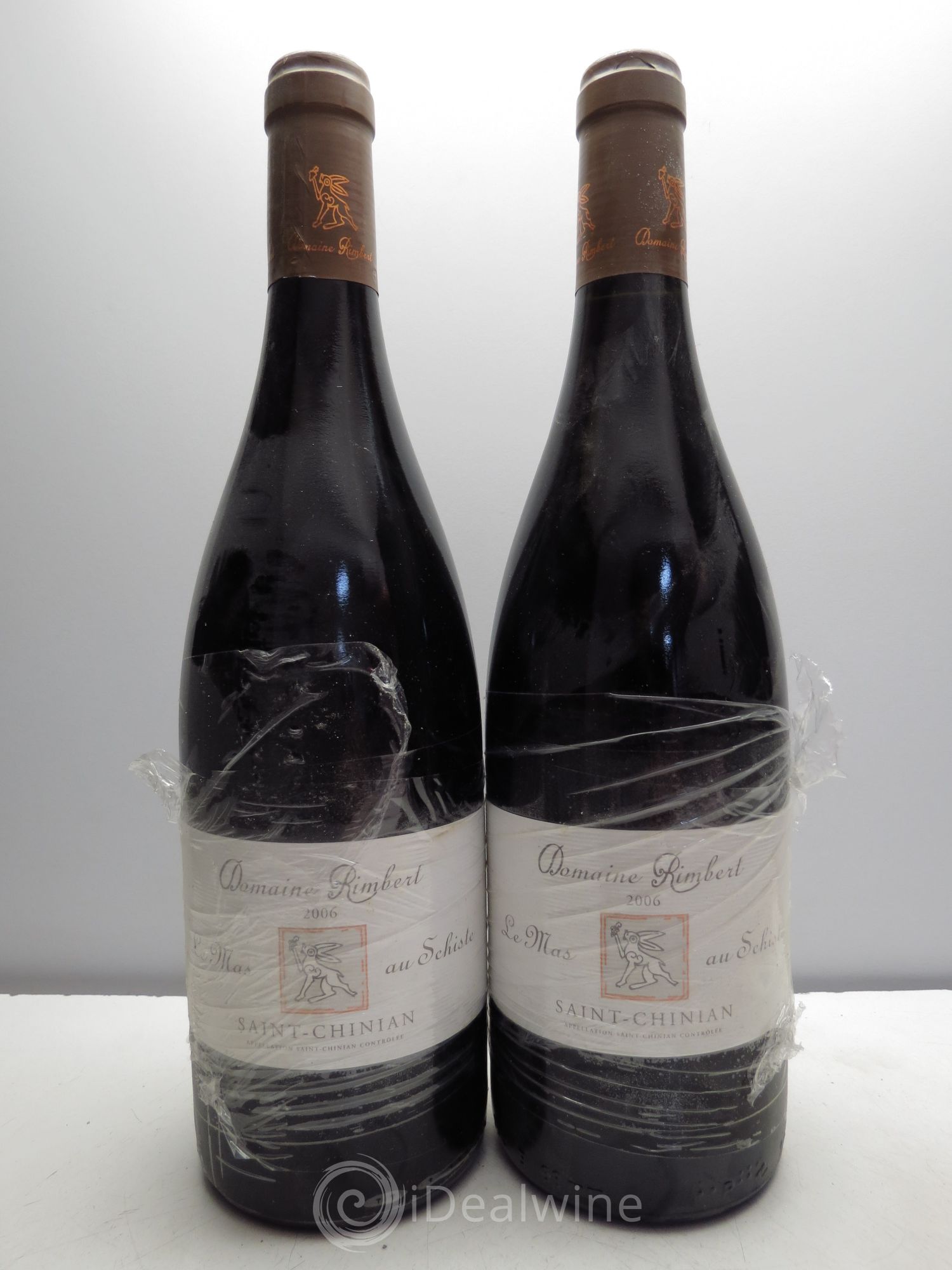 Saint-Chinian Le Mas au Schiste - Domaine Rimbert 2006 - Posten von 2 Flaschen - 0