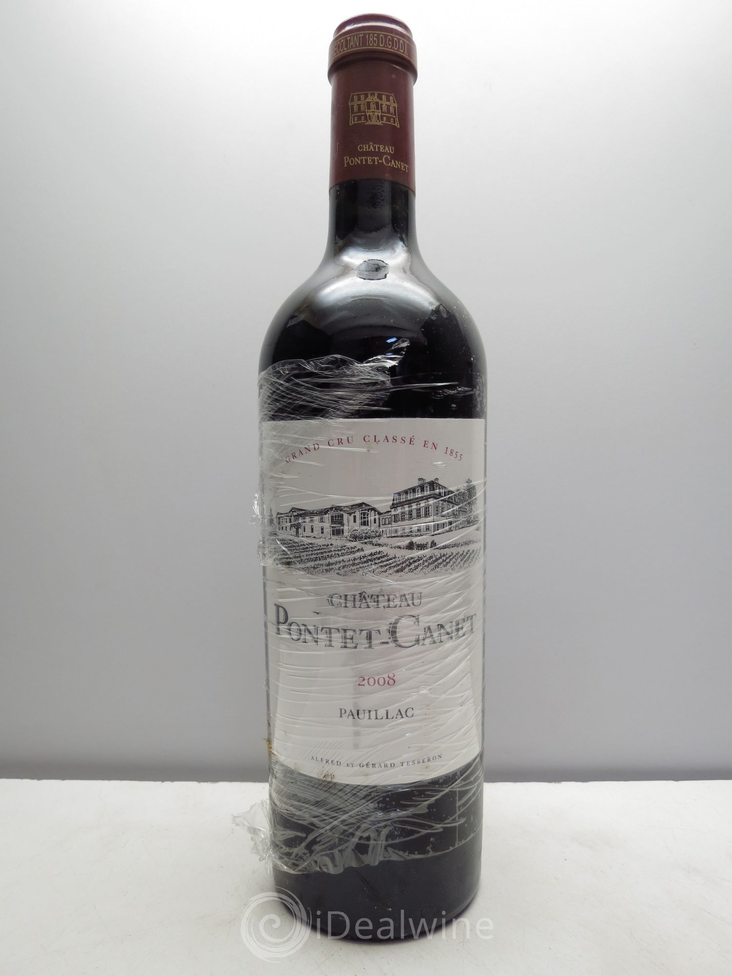 Château Pontet Canet 5ème Grand Cru Classé 2008 - Lot de 1 bouteille - 0