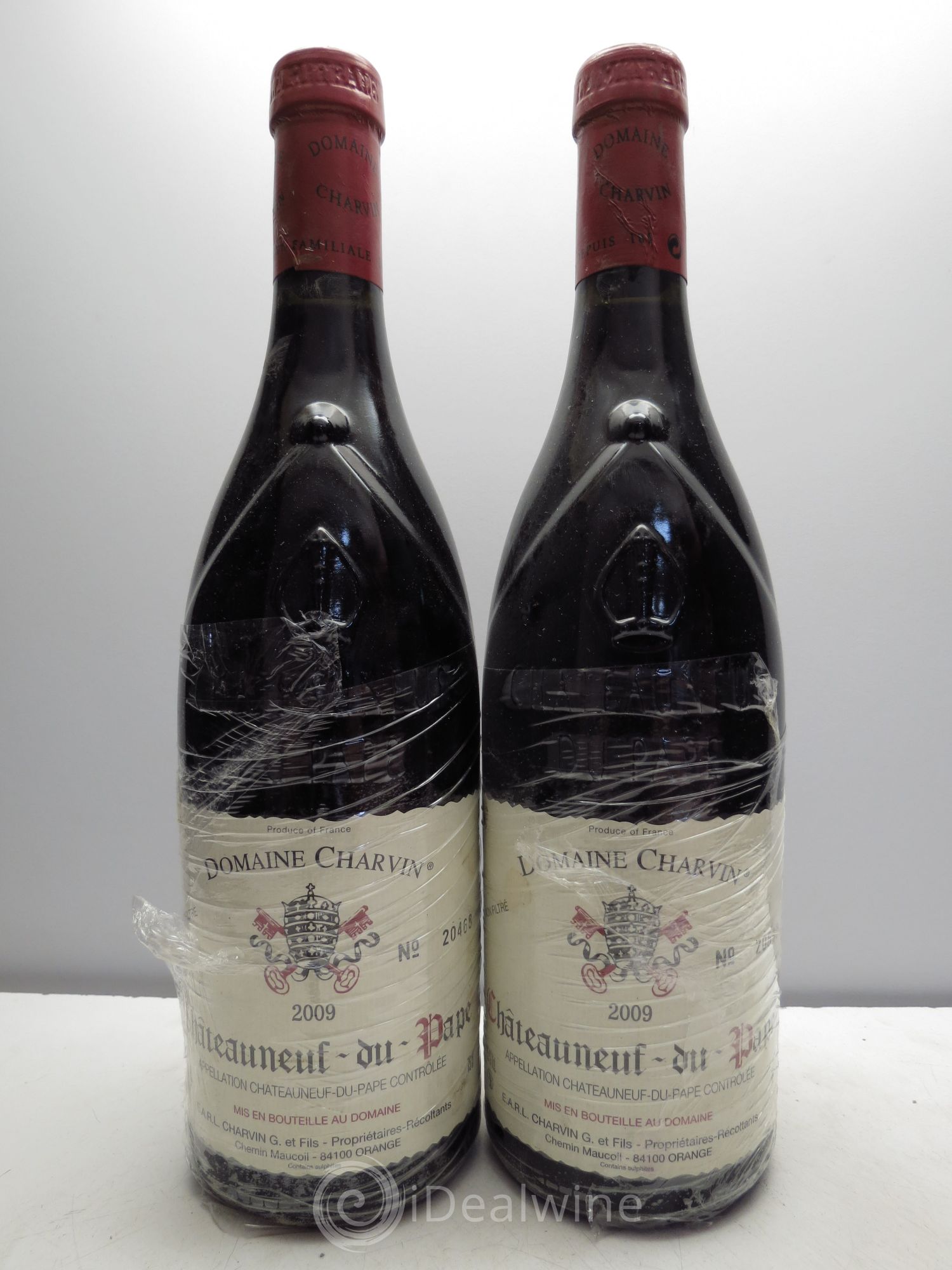 Châteauneuf-du-Pape Charvin (Domaine) 2009 - Lot de 2 bouteilles - 0