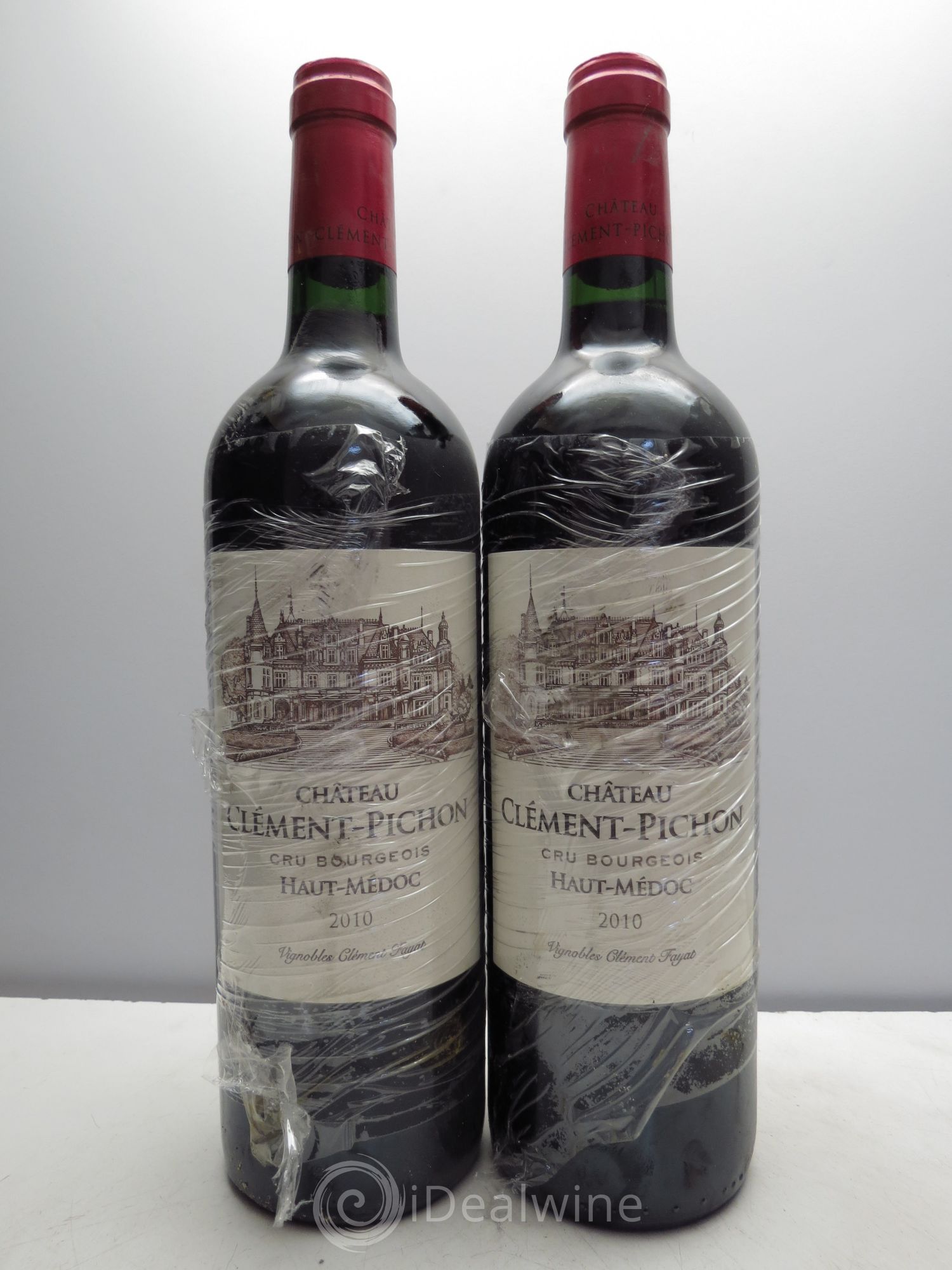Château Clément-Pichon Cru Bourgeois 2010 - Lot de 2 bouteilles - 0