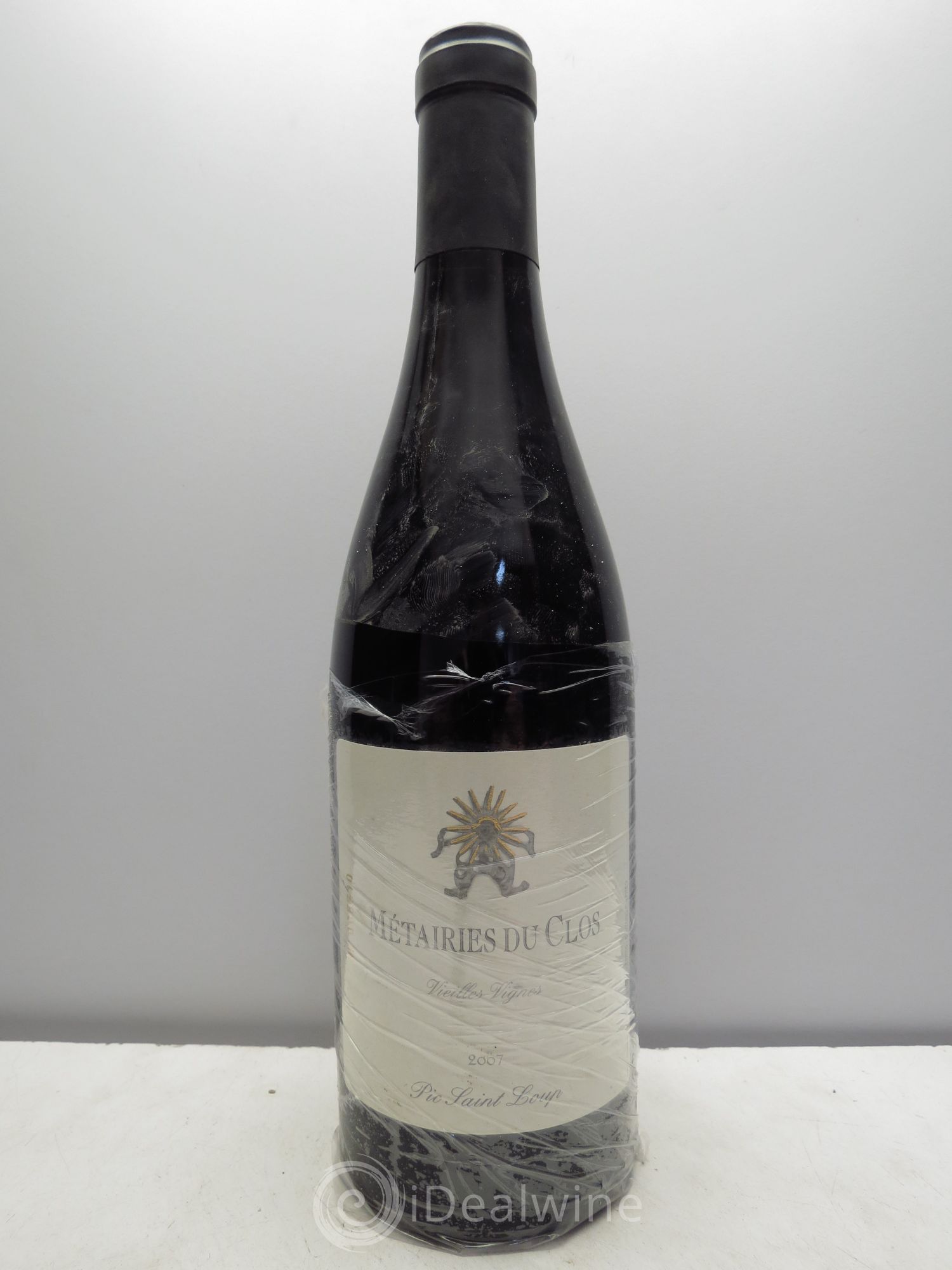 Pic Saint-Loup Les Métairies du Clos Vieilles Vignes Christophe Peyrus et Françoise Julien Vieilles Vignes 2007 - Lot de 1 bouteille - 0