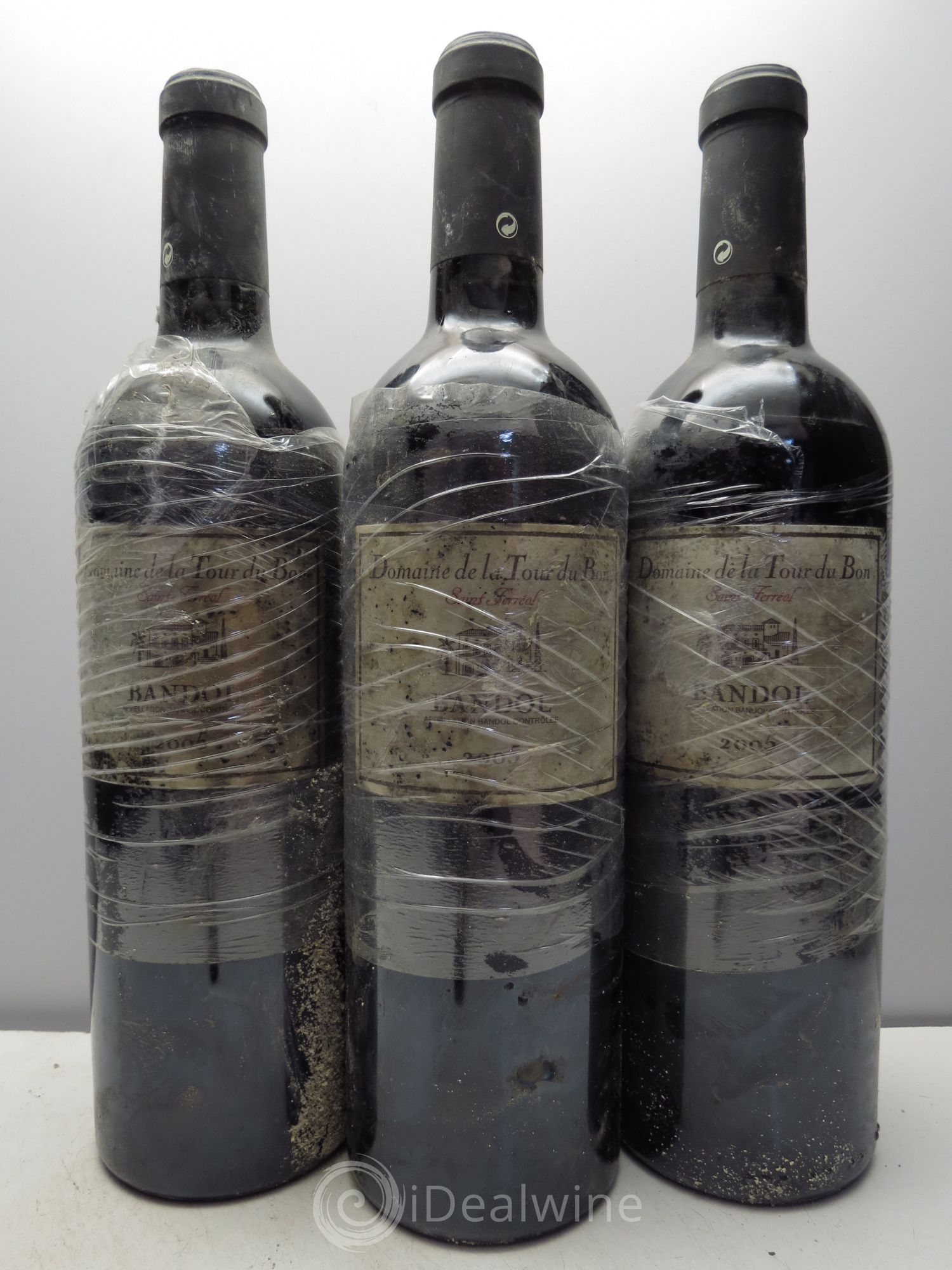 Bandol La Tour du Bon Saint Ferréol Agnès Henry 2005 - Lot de 3 bouteilles - 0