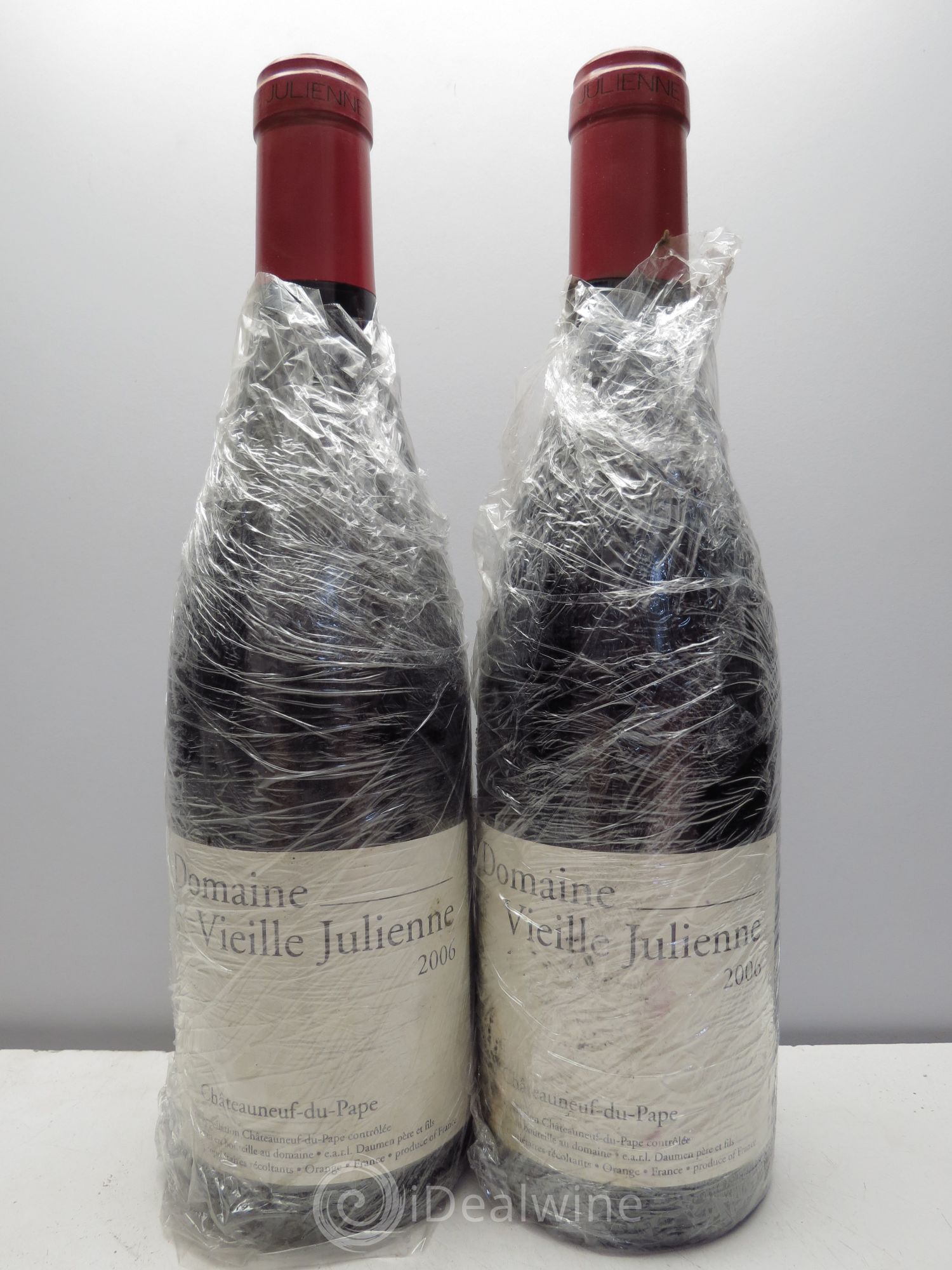Châteauneuf-du-Pape Vieille Julienne (Domaine de la) Jean-Paul Daumen 2006 - Lot de 2 bouteilles - 0