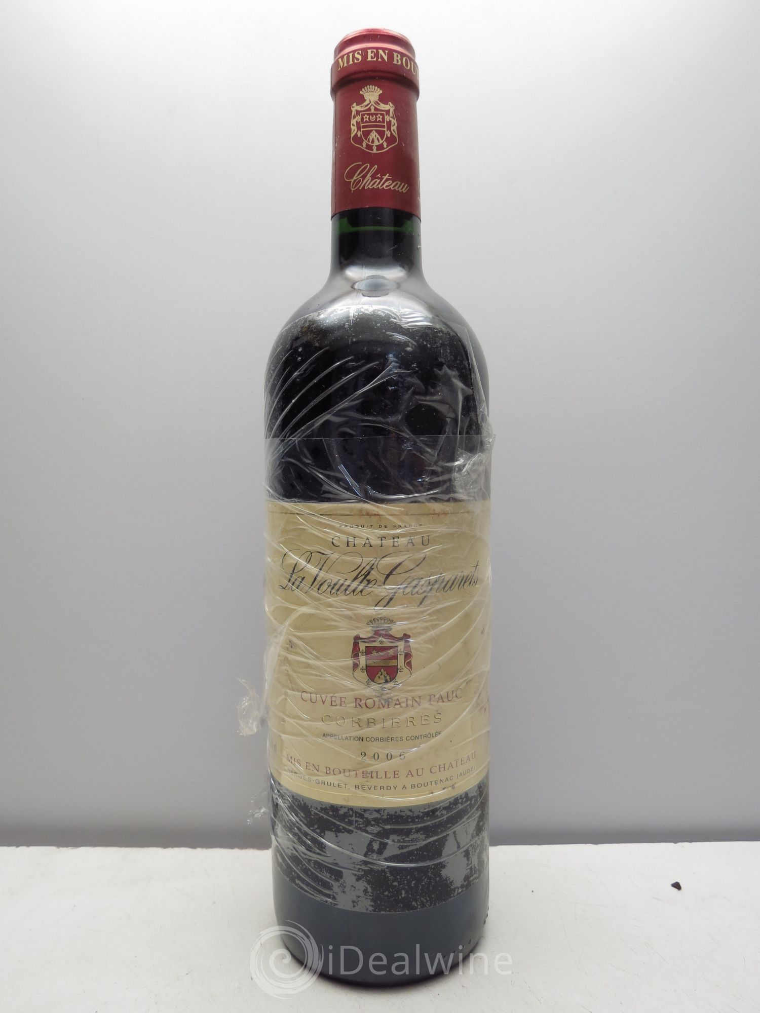 Corbières Boutenac La Voulte-Gasparets Cuvée Romain Pauc Patrick Reverdy 2006 - Lot de 1 bouteille - 0