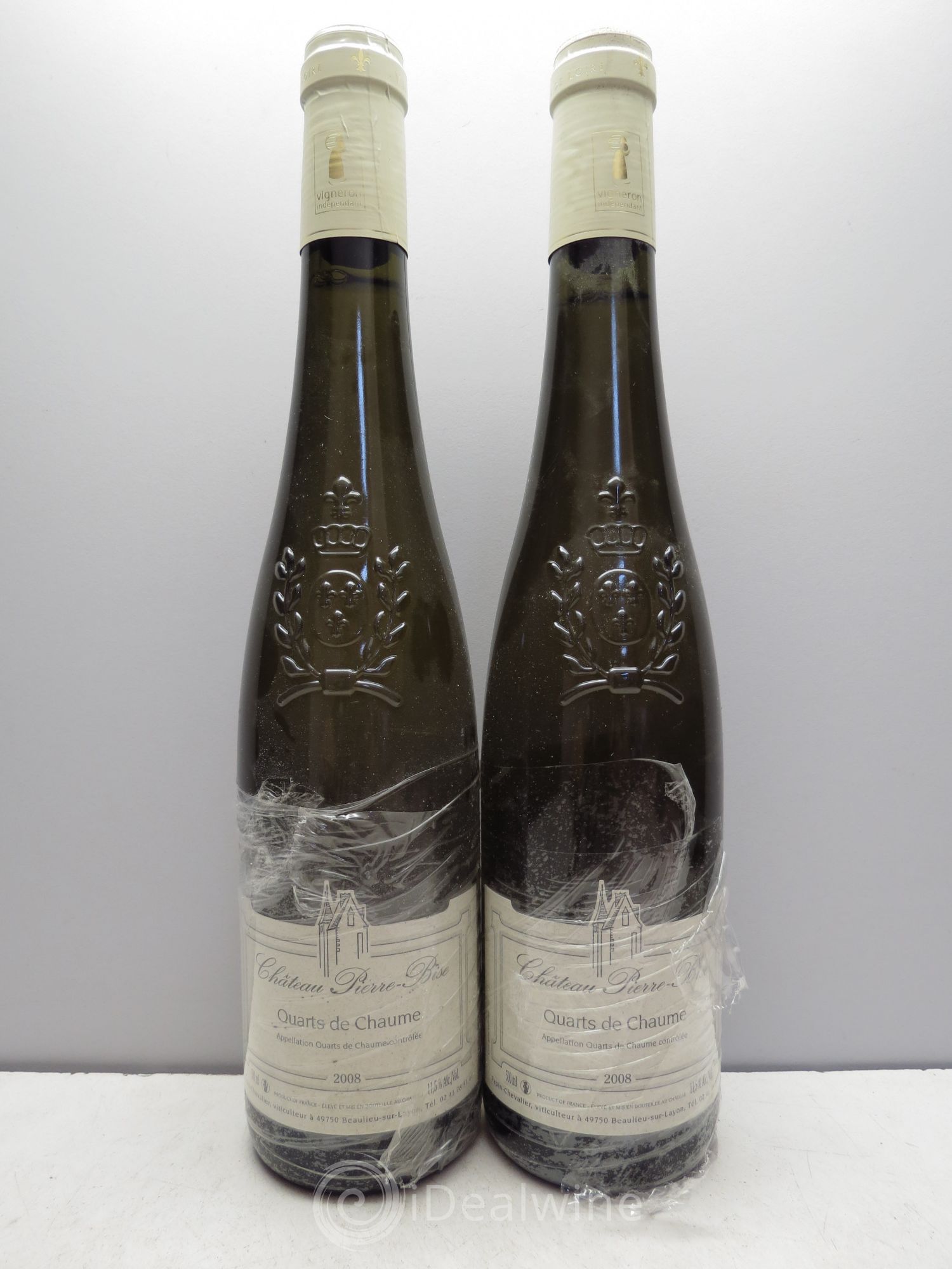 Quarts de Chaume (50cl) 2008 - Lotto di 2 bottiglie - 0