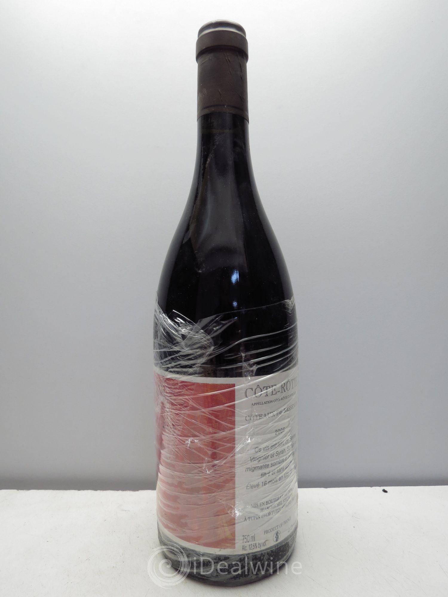 Côte-Rôtie Coteaux de Bassenon Jean-Michel Stephan 2006 - Lot de 1 bouteille - 0