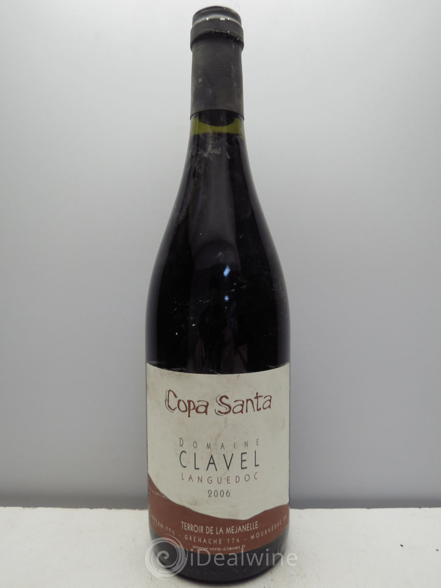 Coteaux du Languedoc Domaine Clavel La Méjanelle Copa Santa 2006 - Posten von 1 Flasche - 0