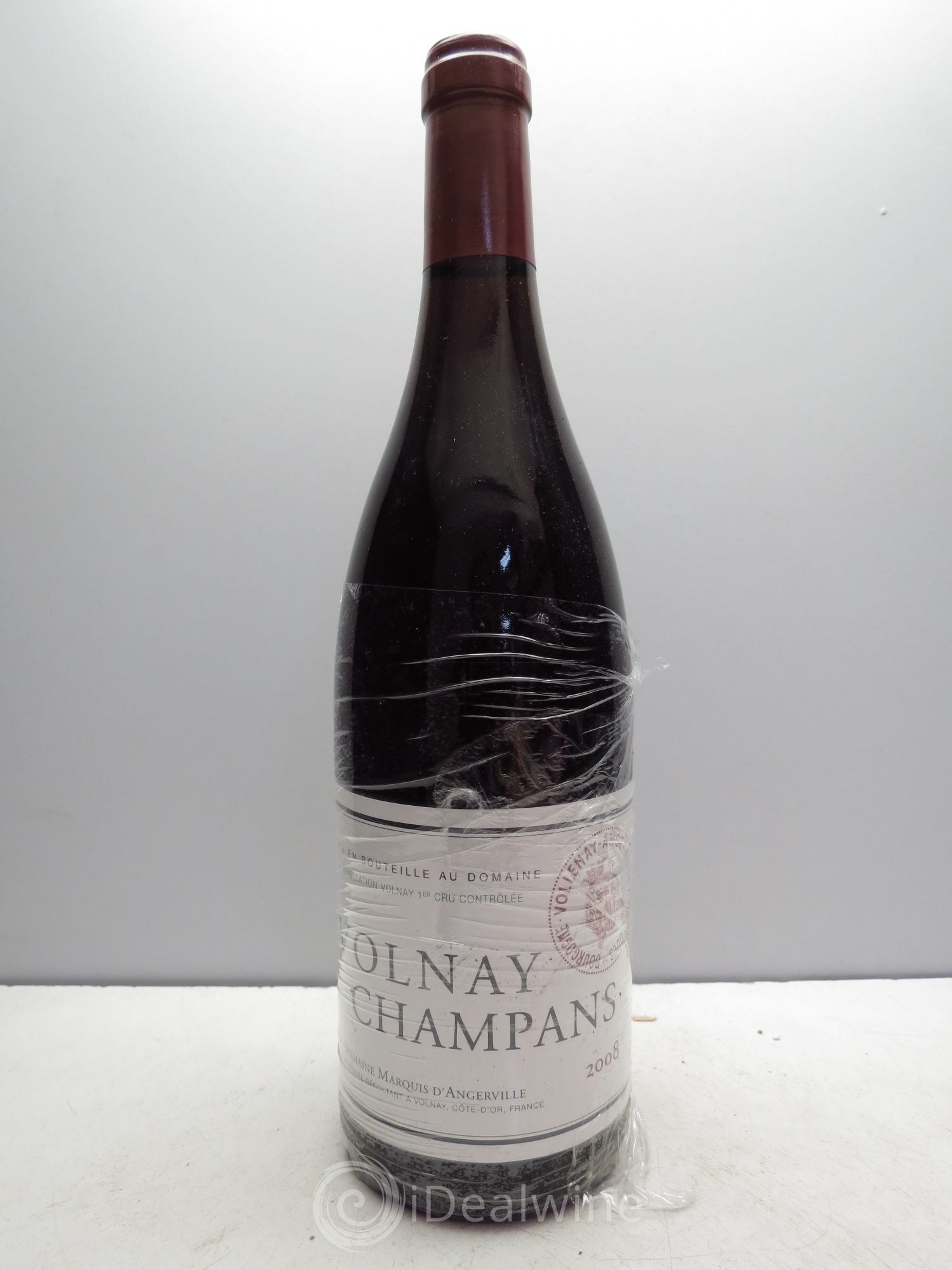 Volnay 1er Cru Champans Marquis d'Angerville (Domaine) 2008 - Lot de 1 bouteille - 0