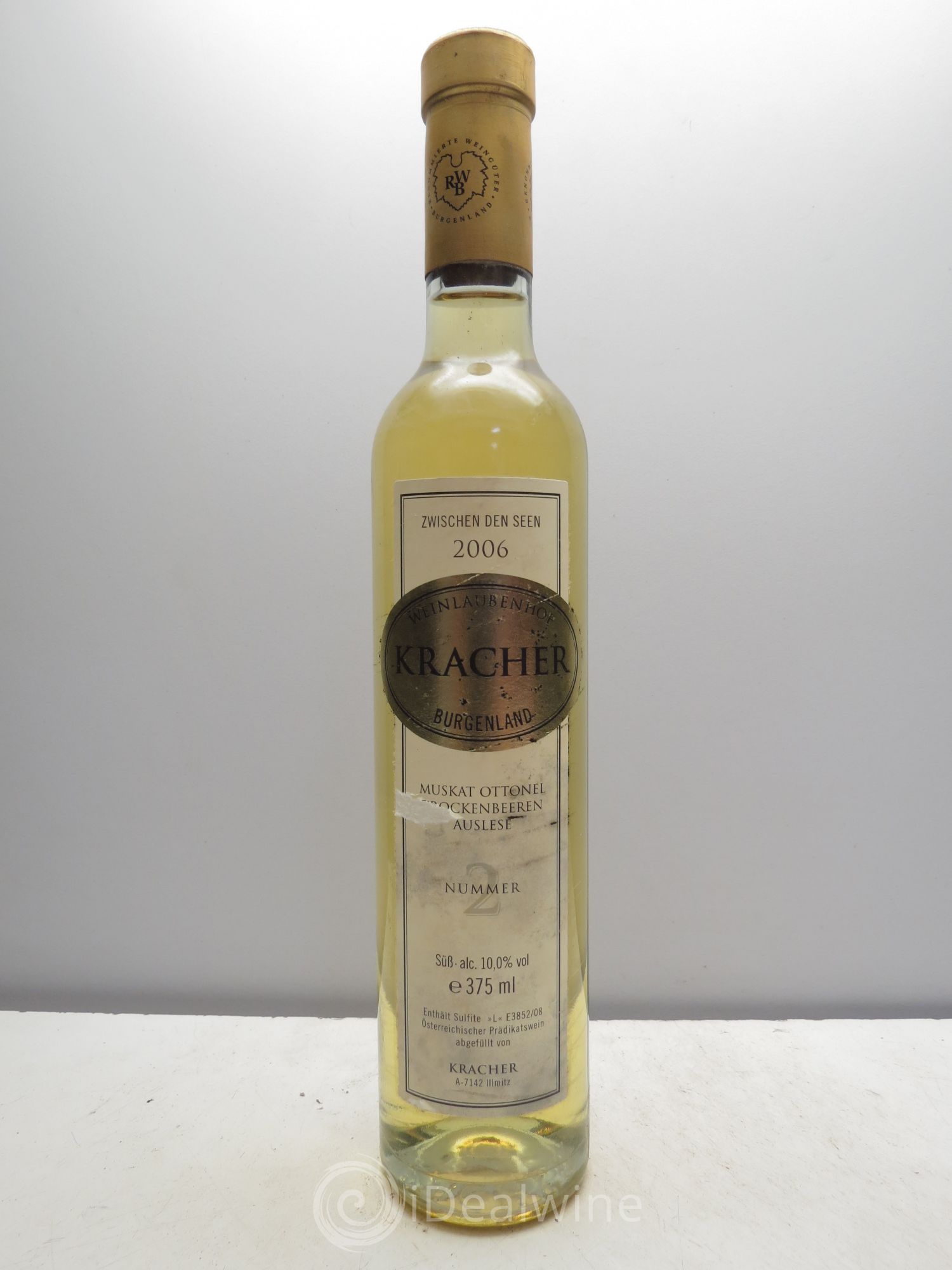 Allemagne Rheingau Alois Kracher Muskat Ottonel #2 Zwischen den Seen 2006 - Posten von 1 Demi-Flasche - 0