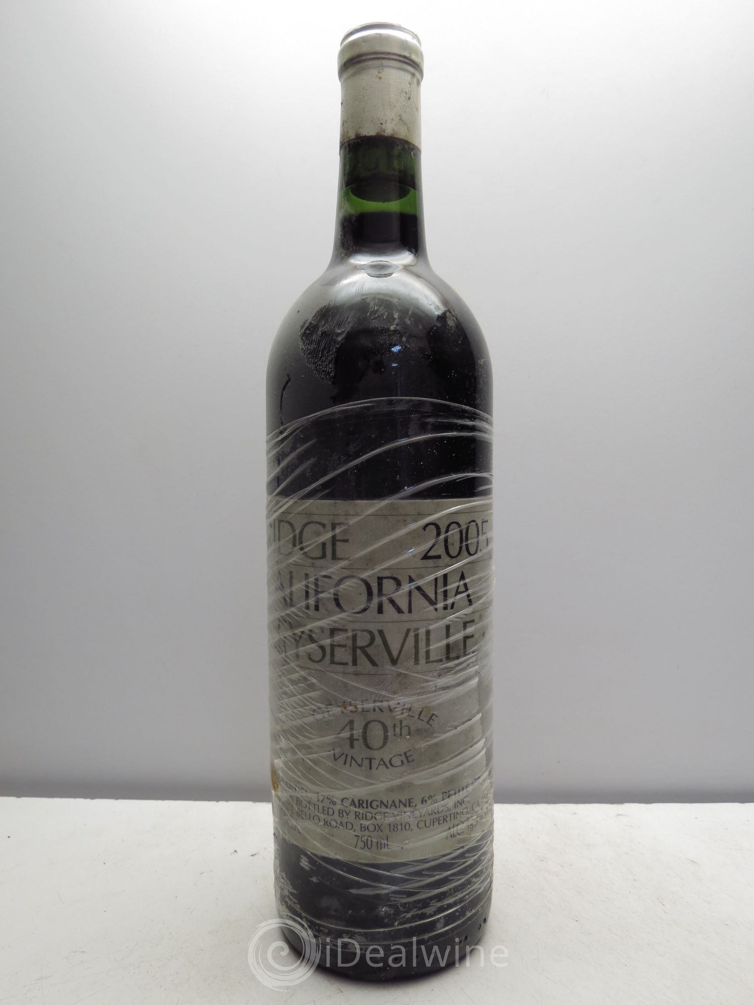 USA Ridge Geyserville 2005 - Lot de 1 bouteille - 0