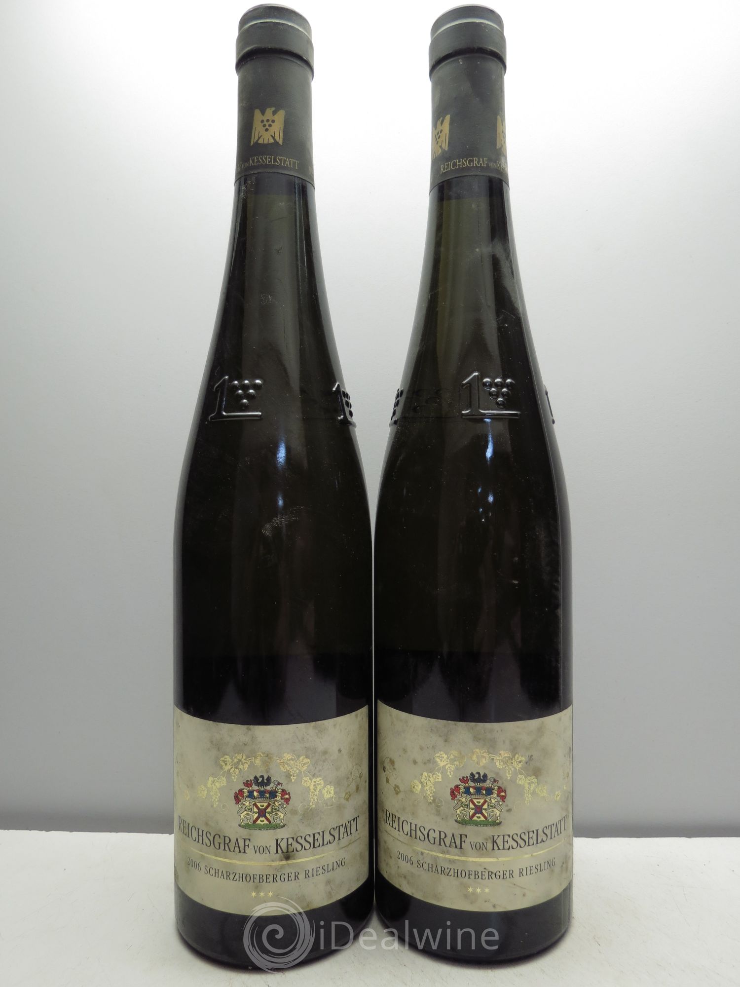 Riesling Reichsgraf von kesselstatt scharzhofberger Trocken 2006 - Posten von 2 Flaschen - 0