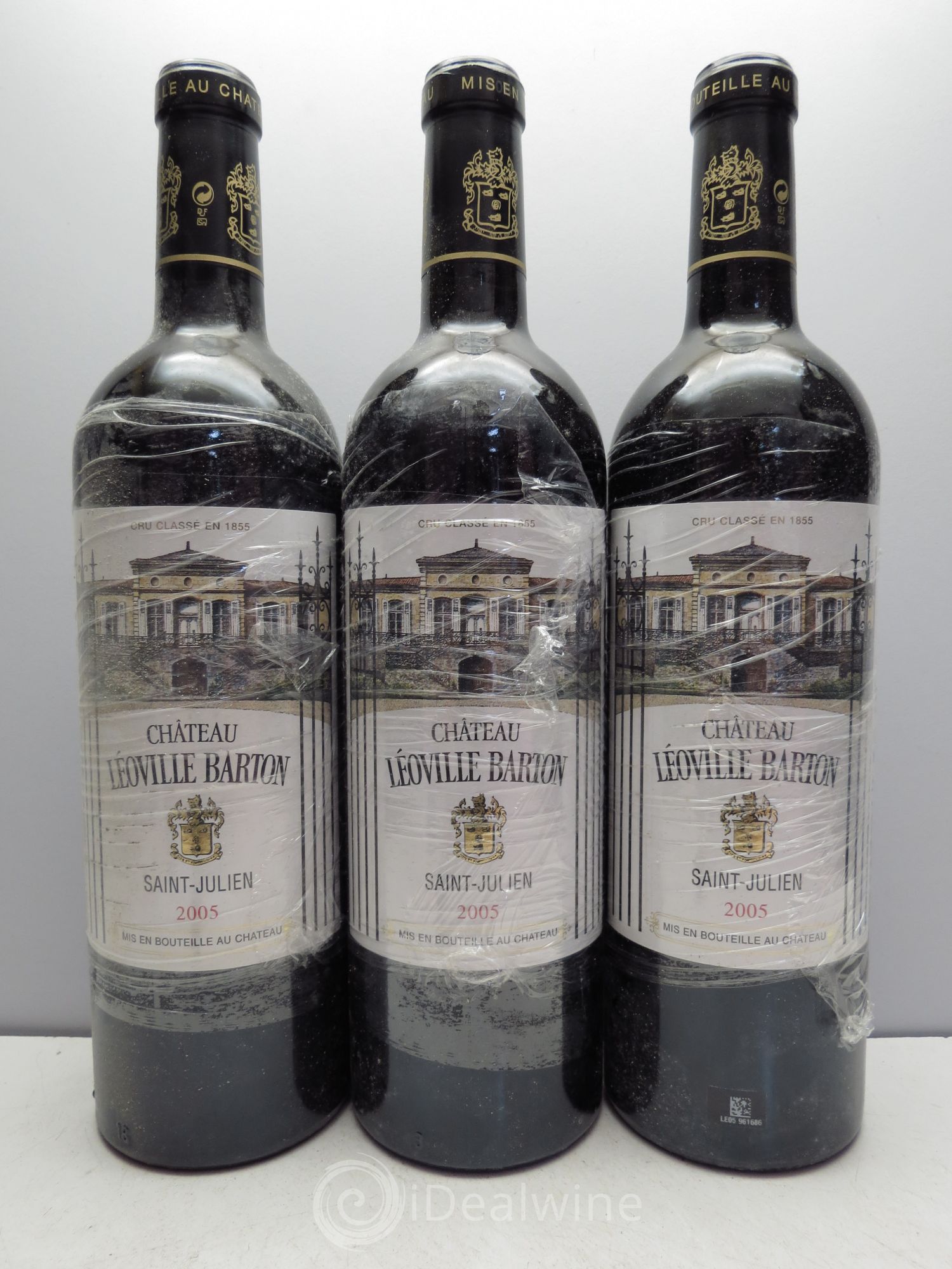 Château Léoville Barton 2ème Grand Cru Classé 2005 - Lot de 3 bouteilles - 0