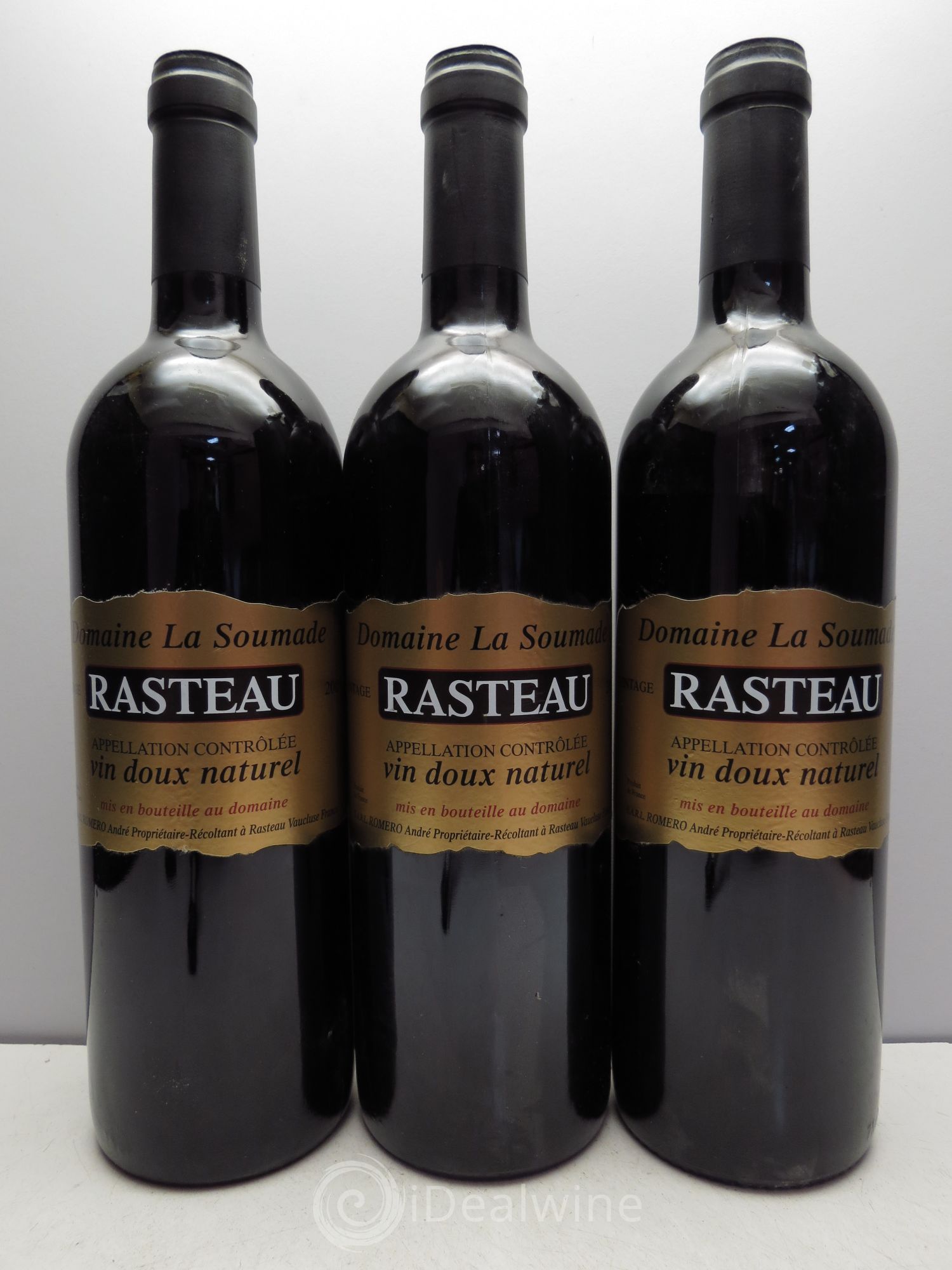 Rasteau La Soumade (Domaine) 2005 - Lot de 3 bouteilles - 0