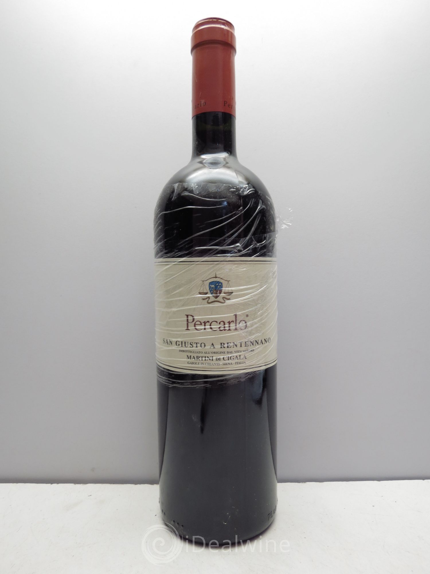 Toscana IGT San Giusto a Rentennano Percarlo Famille Martini di Cigala Martini Di Cigala 2006 - Lot de 1 bouteille - 0