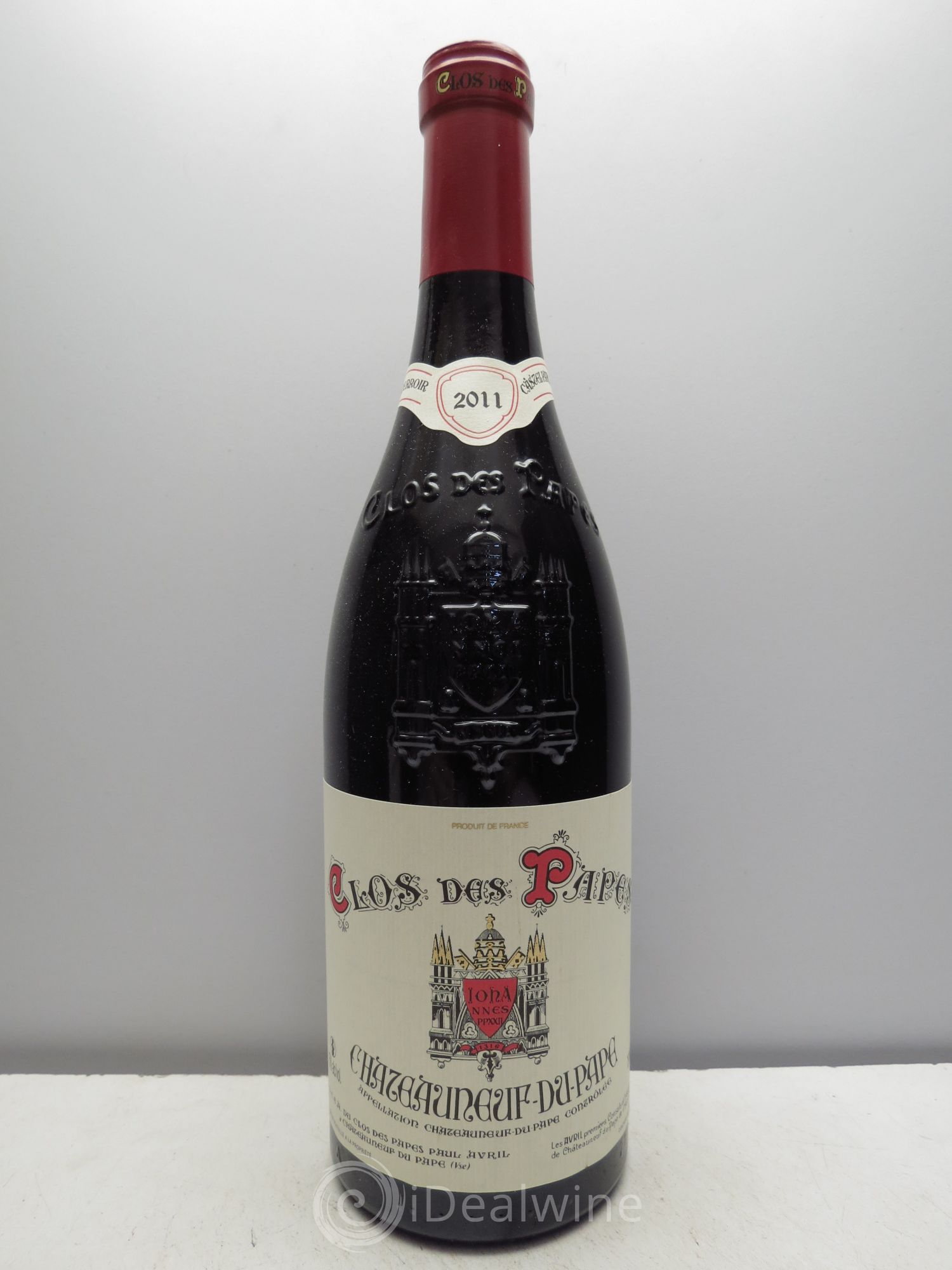 Châteauneuf-du-Pape Clos des Papes - Paul Avril 2011 - Lot de 1 bouteille - 0