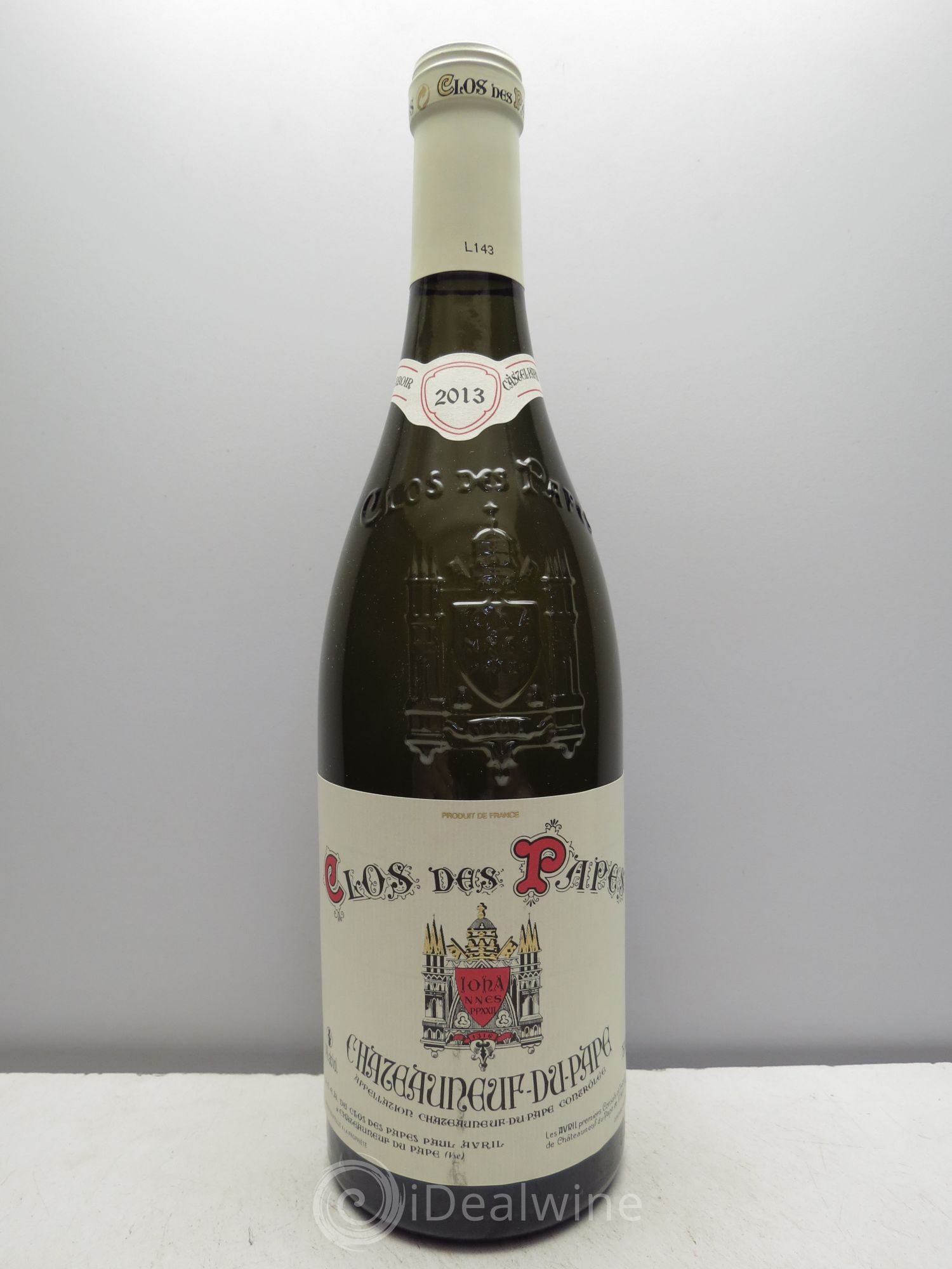 Châteauneuf-du-Pape Clos des Papes - Paul Avril 2013 - Posten von 1 Flasche - 0