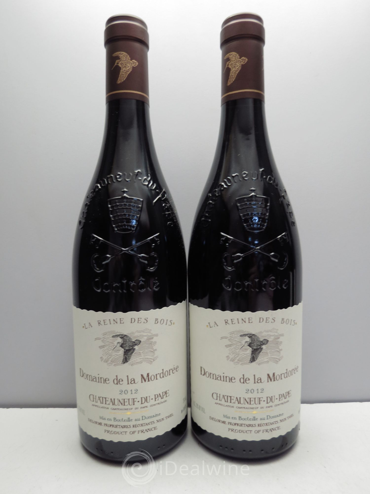 Châteauneuf-du-Pape Cuvée de la Reine des Bois La Mordorée (Domaine de) 2012 - Lot de 2 bouteilles - 0