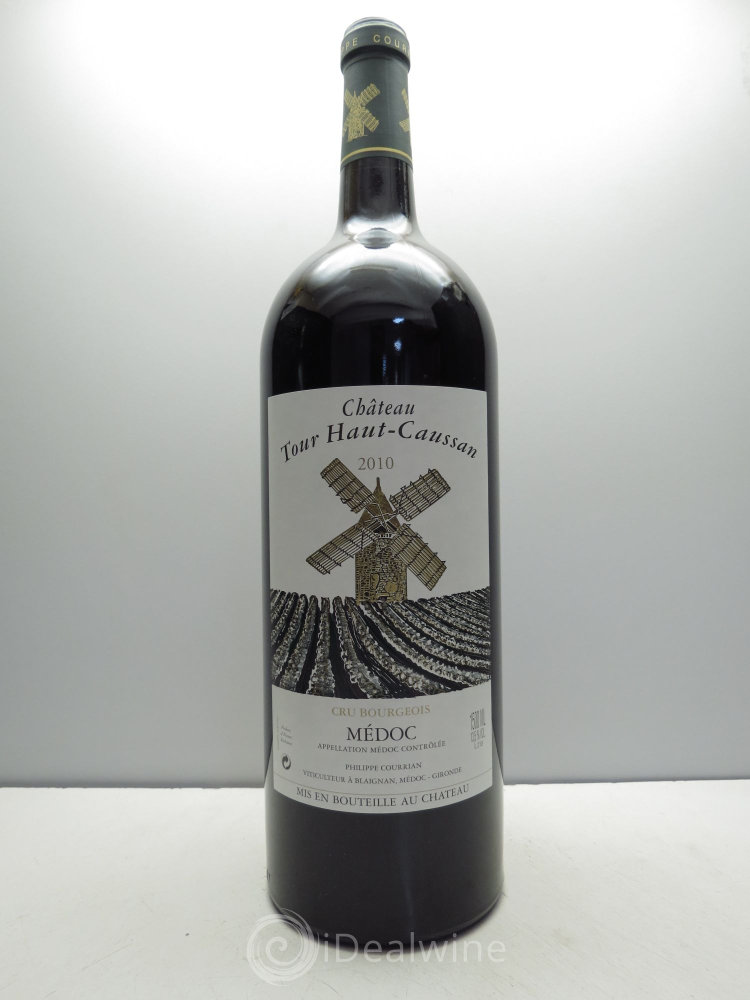 Château Tour Haut-Caussan Cru Bourgeois 2010 - Lot de 1 magnum - 0