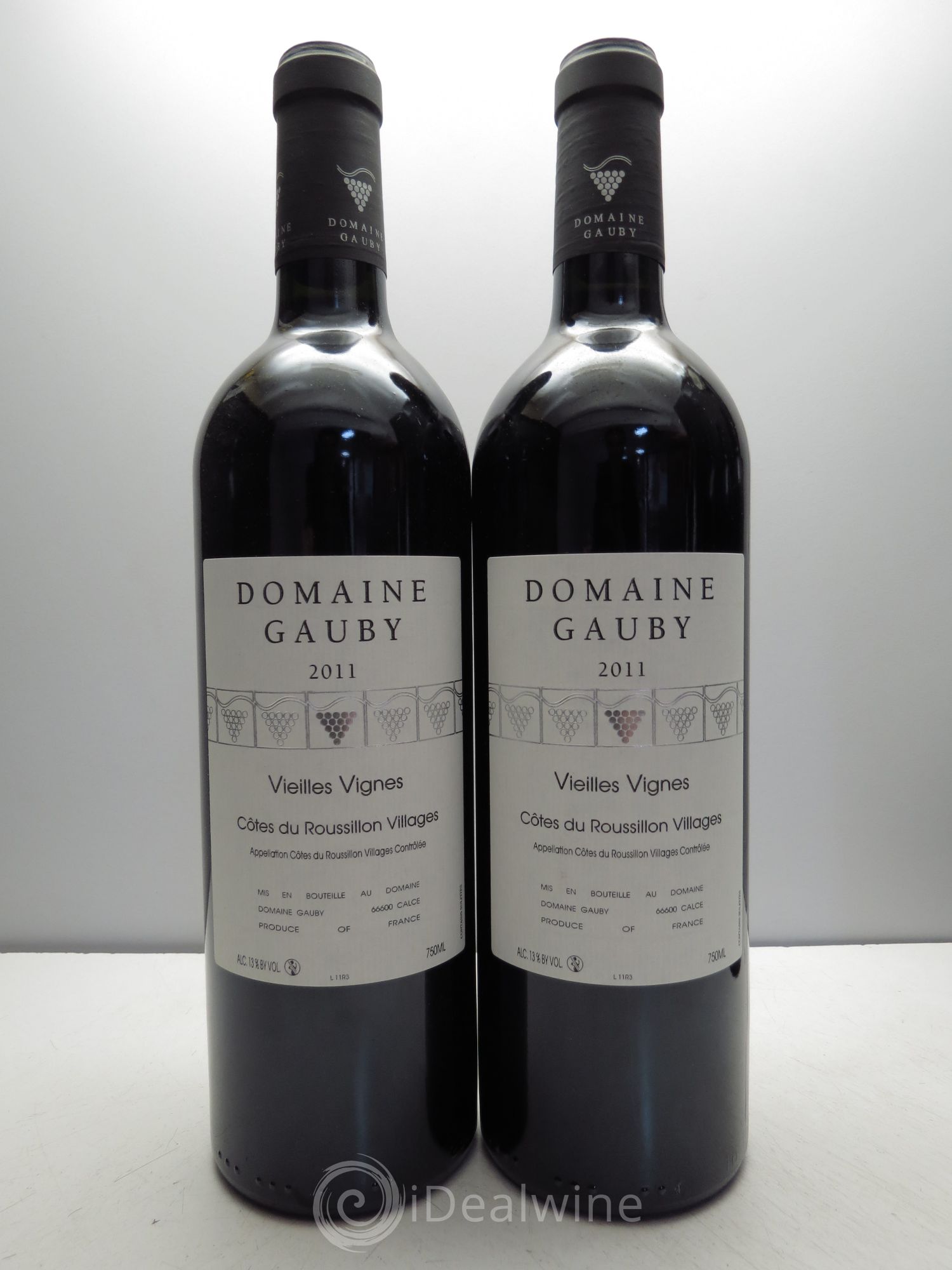 Côtes du Roussillon Villages Vieilles vignes Gauby (Domaine) 2011 - Lot de 2 bouteilles - 0