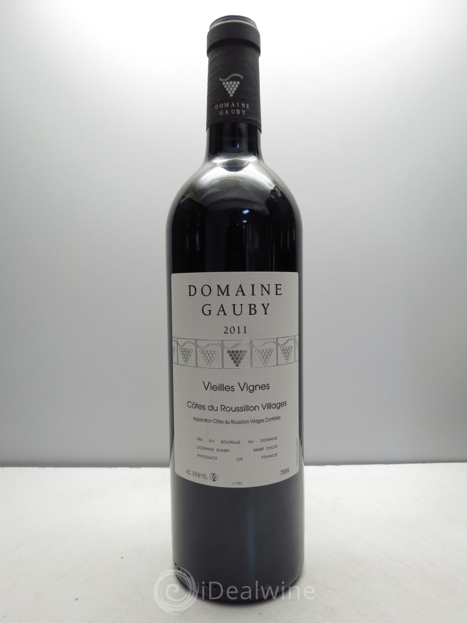 Côtes du Roussillon Villages Vieilles vignes Gauby (Domaine) 2011 - Lot de 1 bouteille - 0
