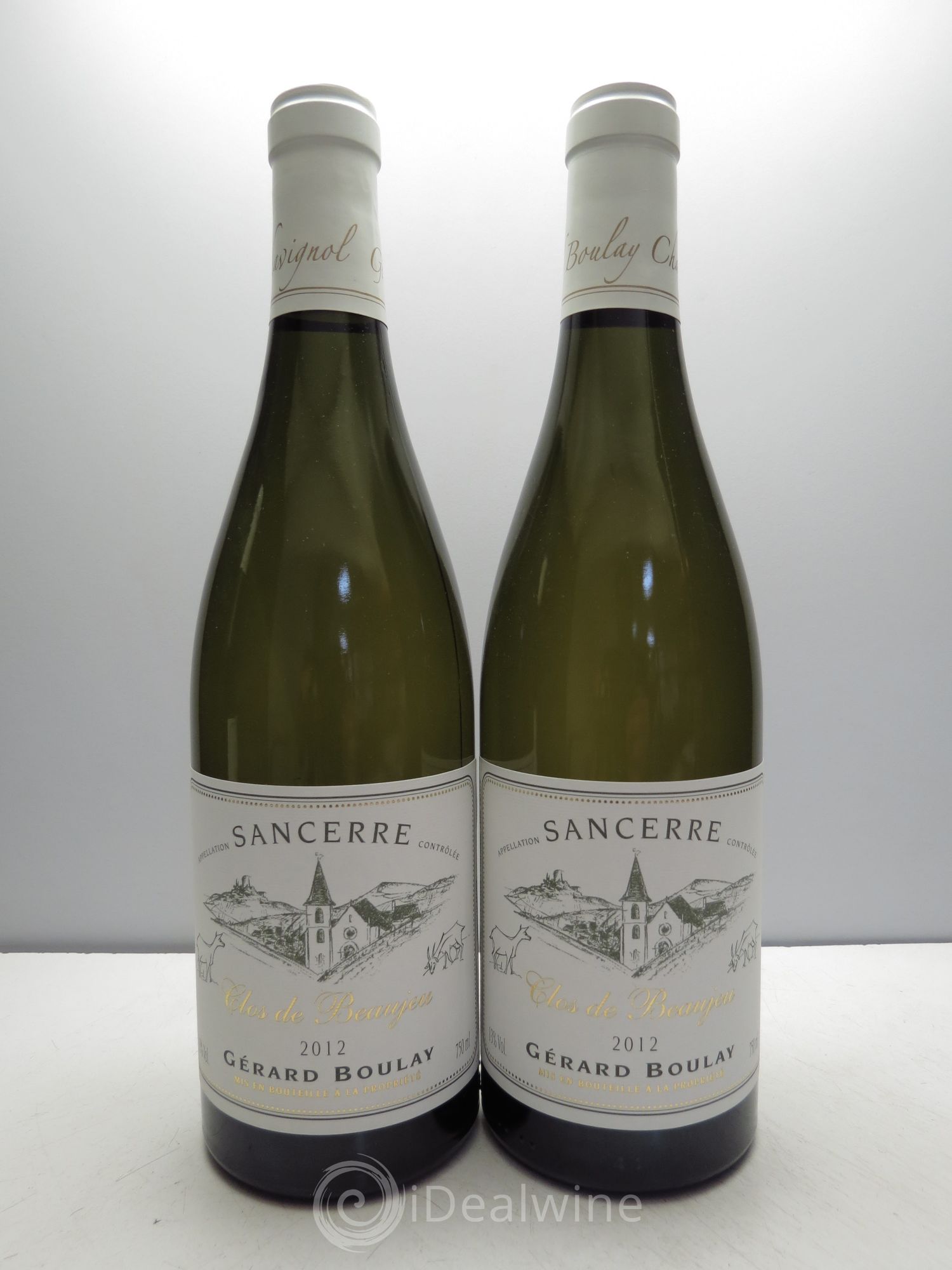 Sancerre Clos de Beaujeu Gérard Boulay 2012 - Lot de 2 bouteilles - 0