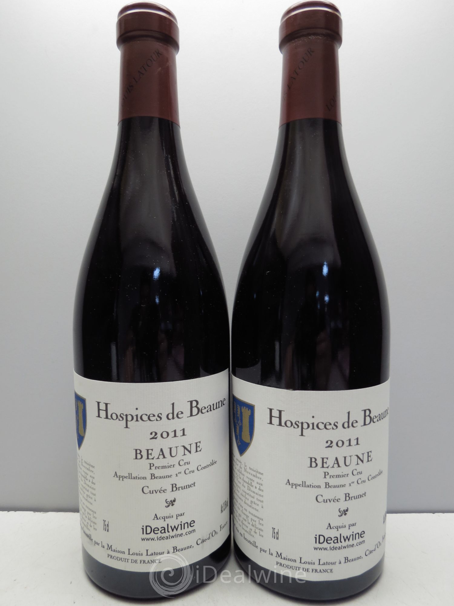 Beaune 1er Cru Cuvée Brunet Hospices de Beaune 2011 - Lot de 2 bouteilles - 0
