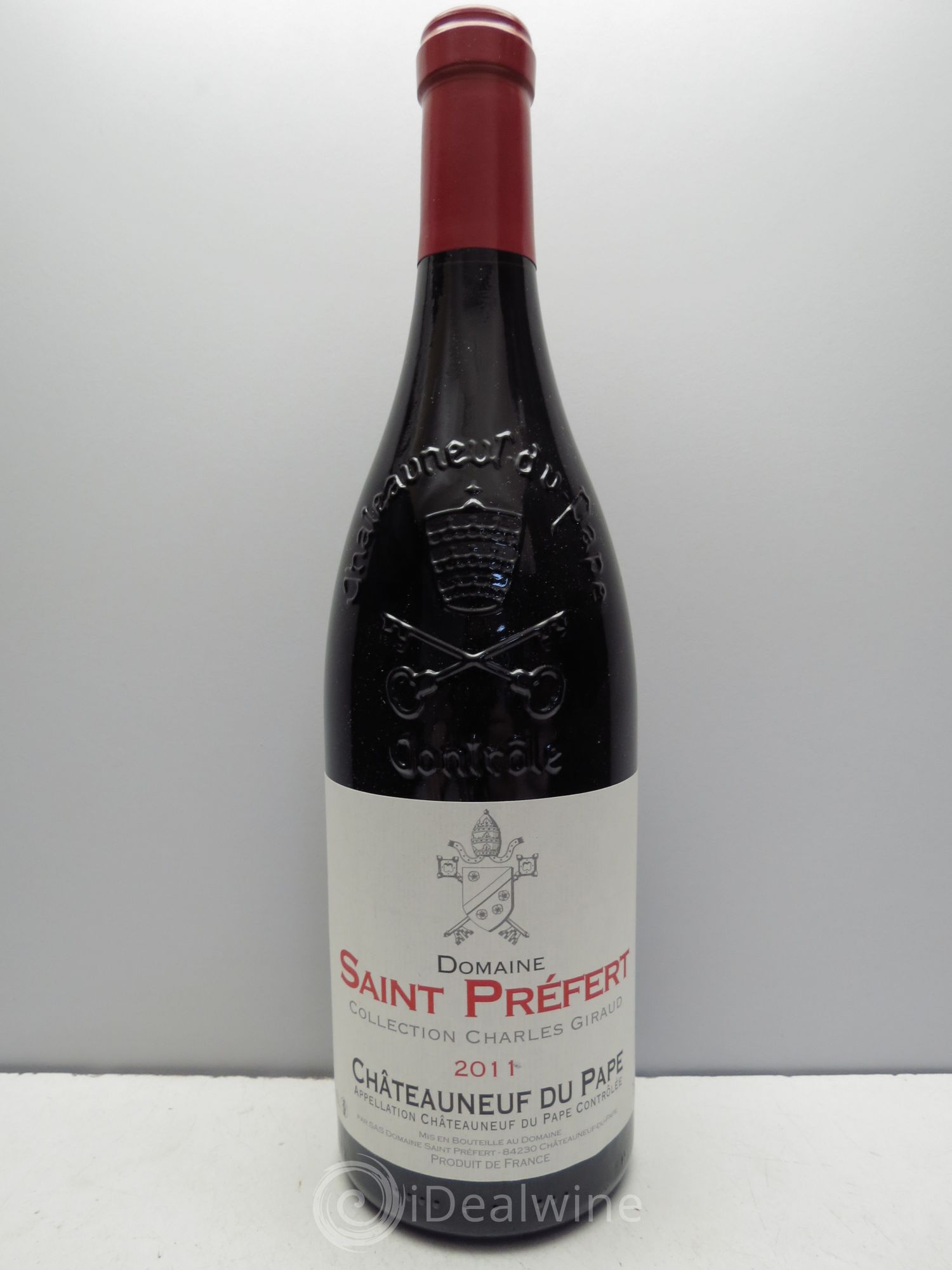 Châteauneuf-du-Pape Collection Charles Giraud Domaine Saint-Préfert 2011 - Lot de 1 bouteille - 0