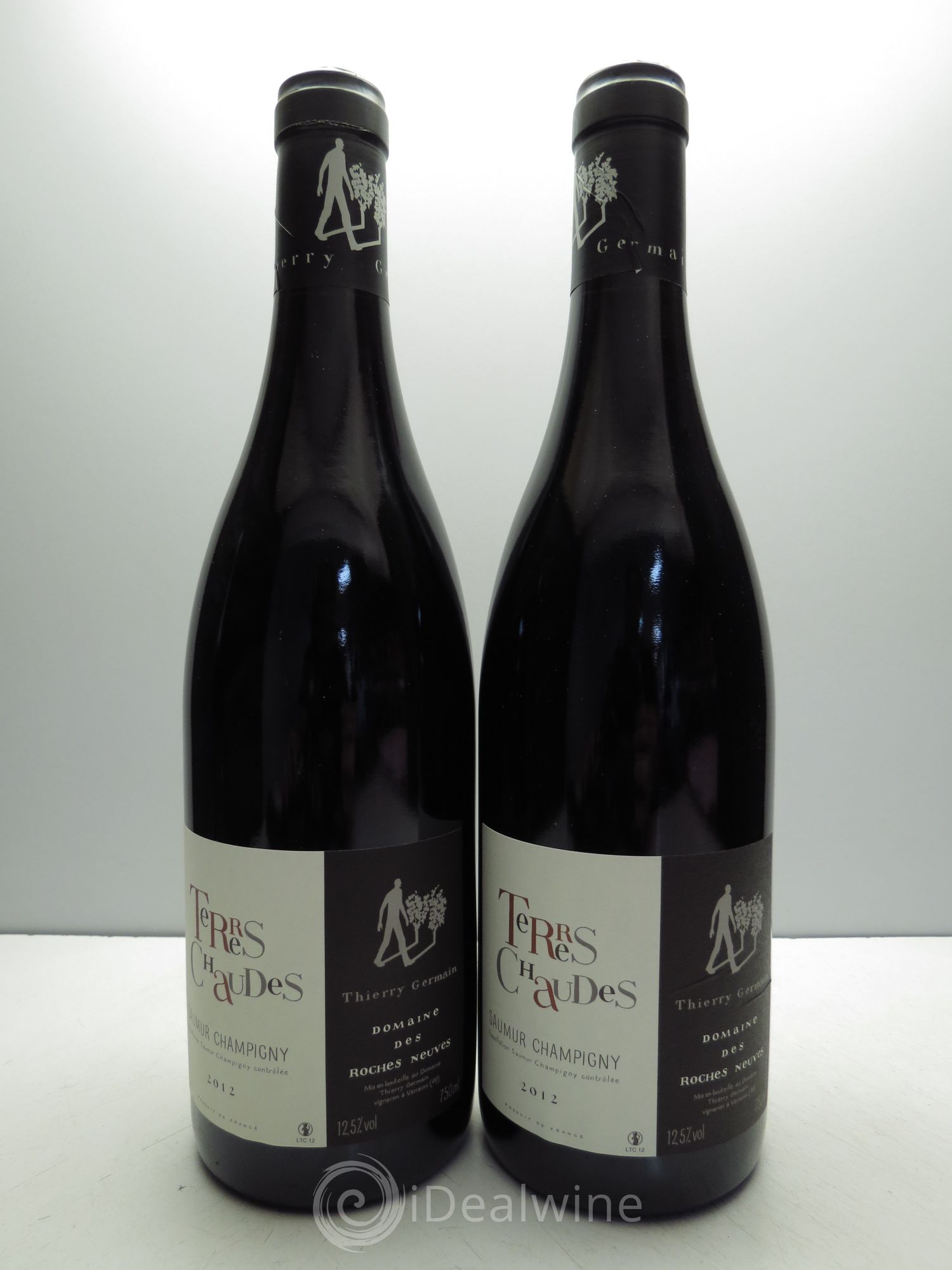 Saumur-Champigny Terres Chaudes Domaine des Roches Neuves - Thierry Germain 2012 - Lot de 2 bouteilles - 0