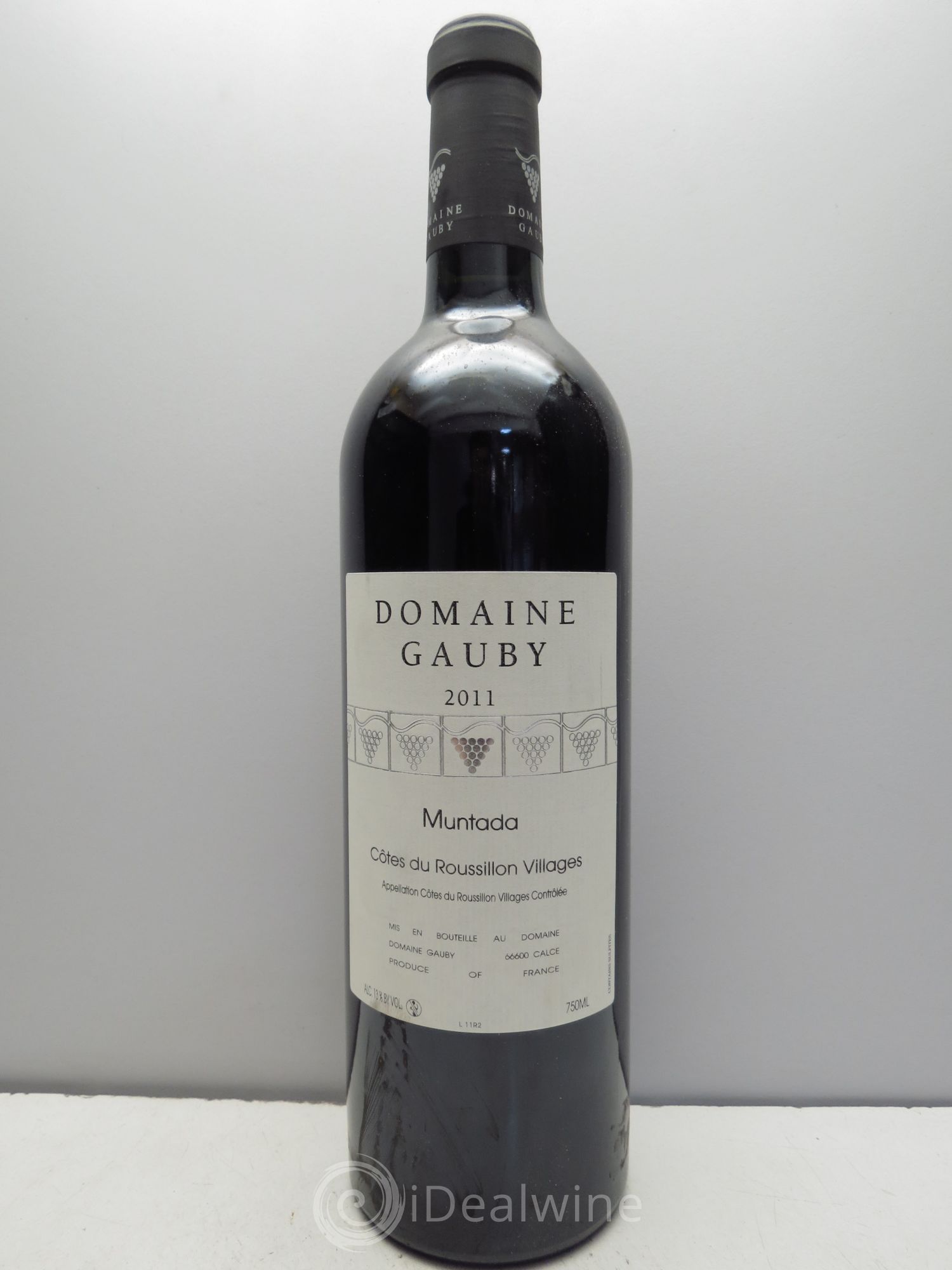 Côtes Catalanes (anciennement Côtes du Roussillon Villages) La Muntada Gauby (Domaine) 2011 - Lot de 1 bouteille - 0