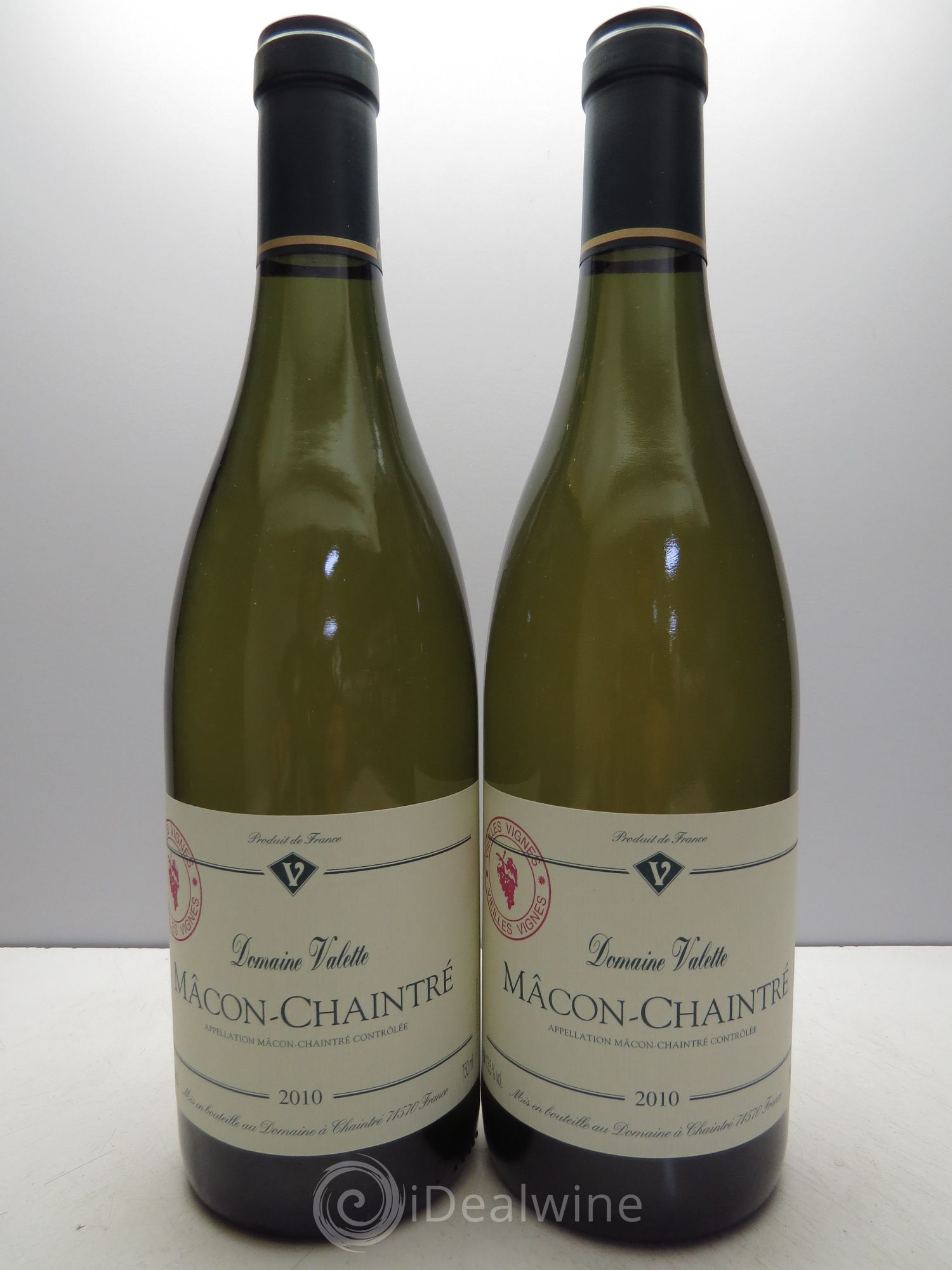 Mâcon Chaintré Valette (Domaine) 2010 - Posten von 2 Flaschen - 0