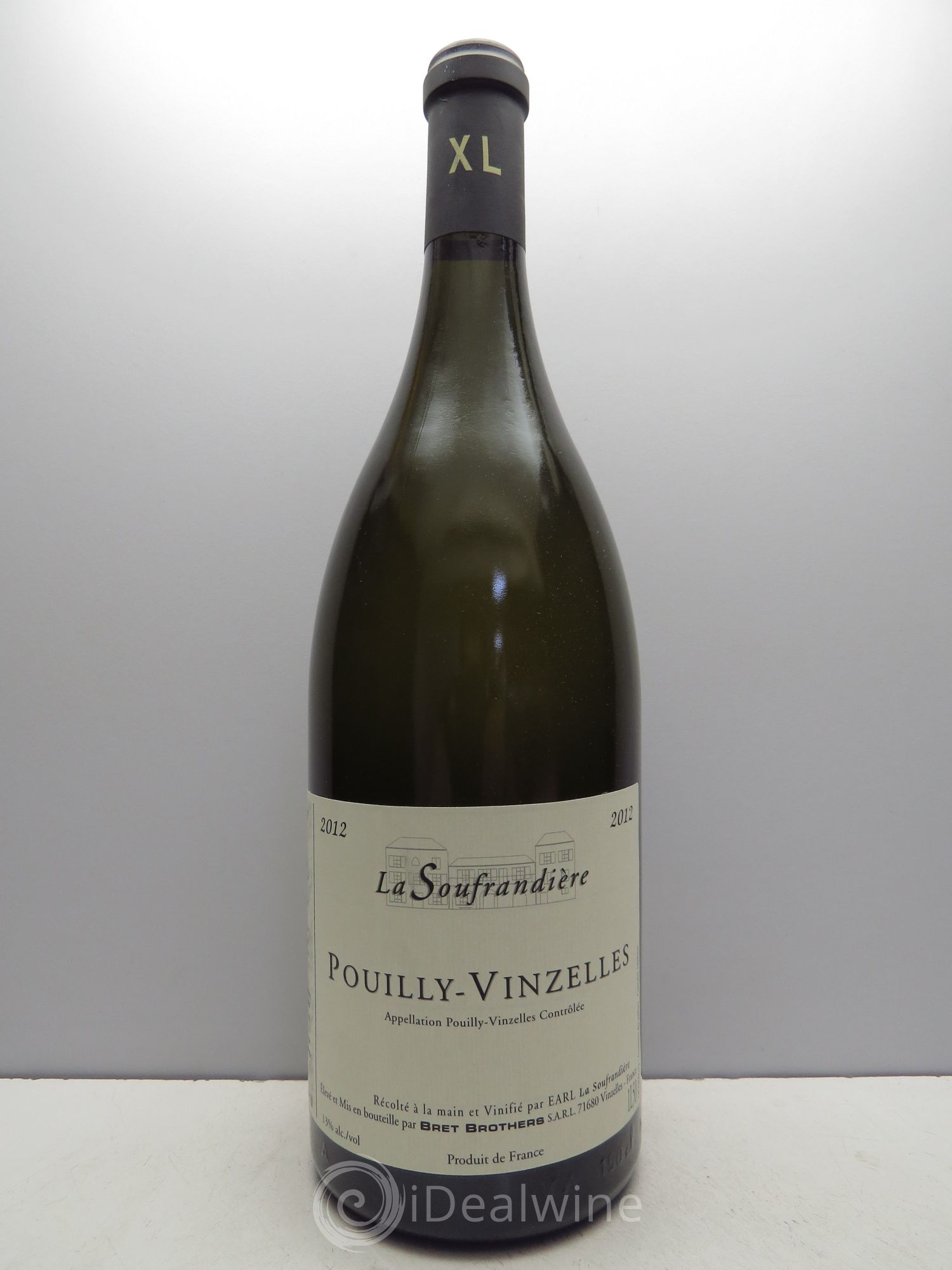 Pouilly-Vinzelles La Soufrandière - Bret Brothers 2012 - Lot de 1 magnum - 0