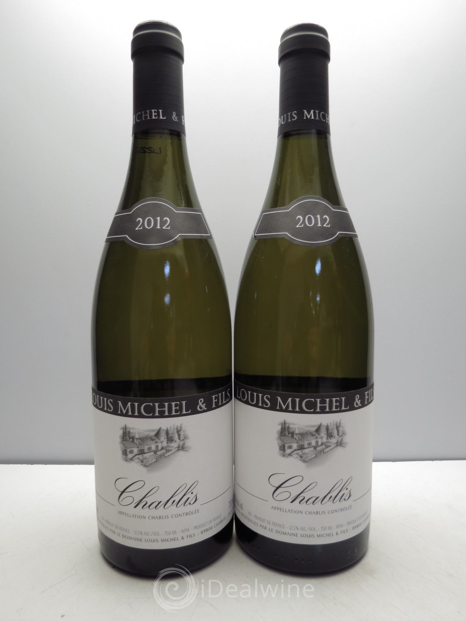 Chablis Louis Michel et Fils 2012 - Lot de 2 bouteilles - 0