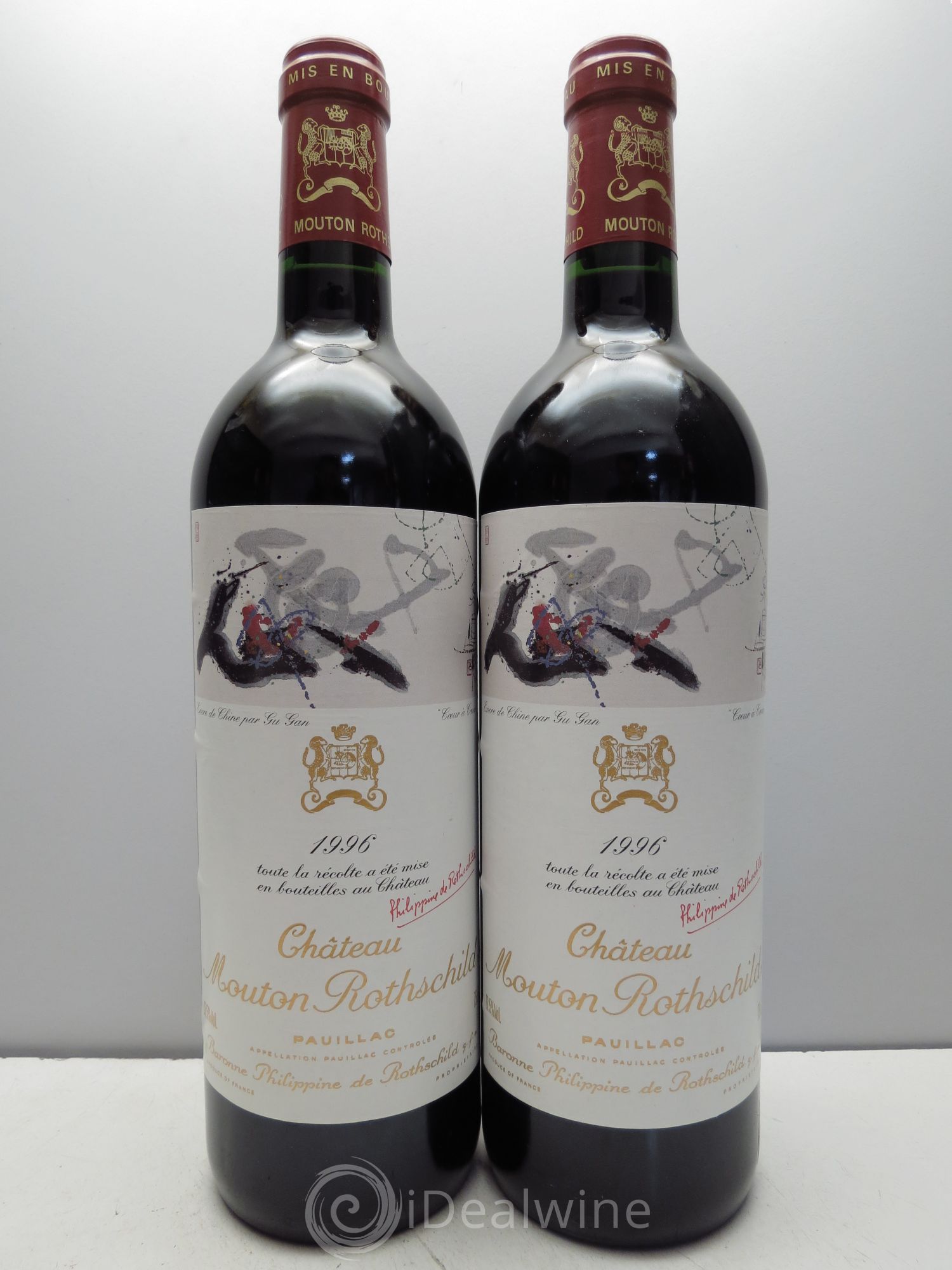 Château Mouton Rothschild 1er Grand Cru Classé 1996 - Lot de 6 bouteilles - 2