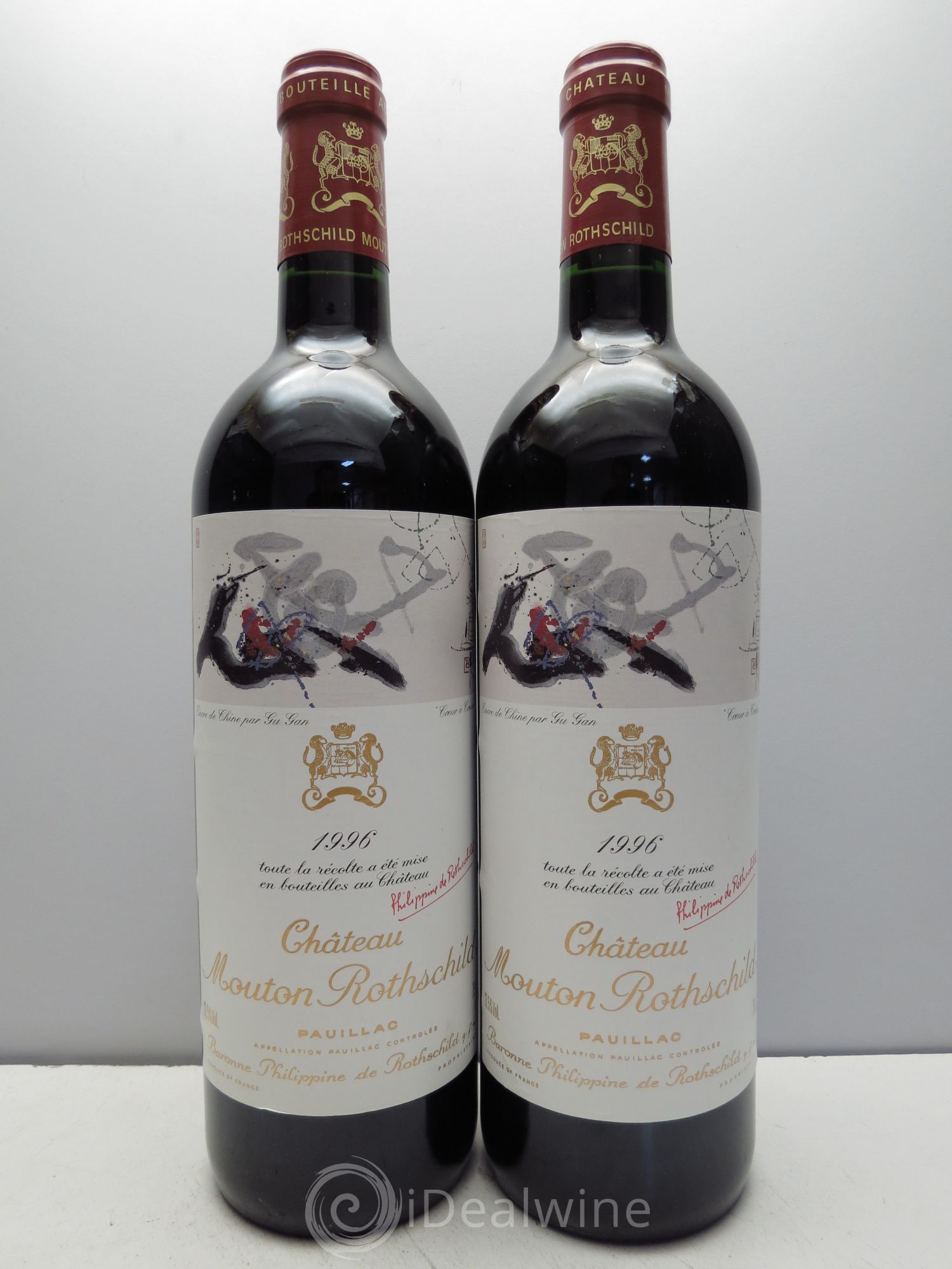 Château Mouton Rothschild 1er Grand Cru Classé 1996 - Lot de 6 bouteilles - 3