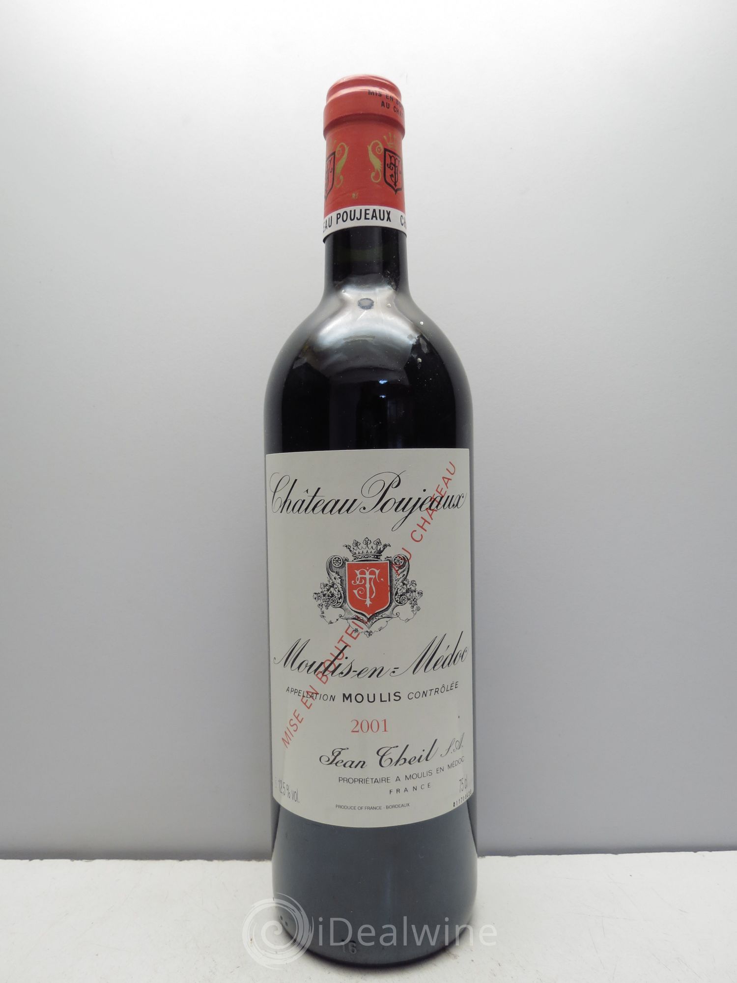 Château Poujeaux 2001 - Lot de 6 bouteilles - 0