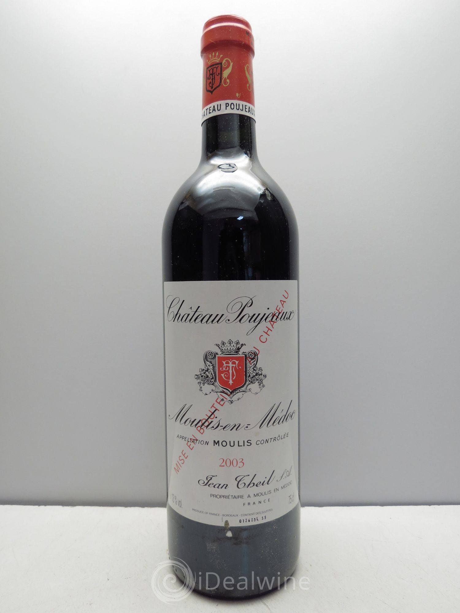 Château Poujeaux 2003 - Lot de 6 bouteilles - 0