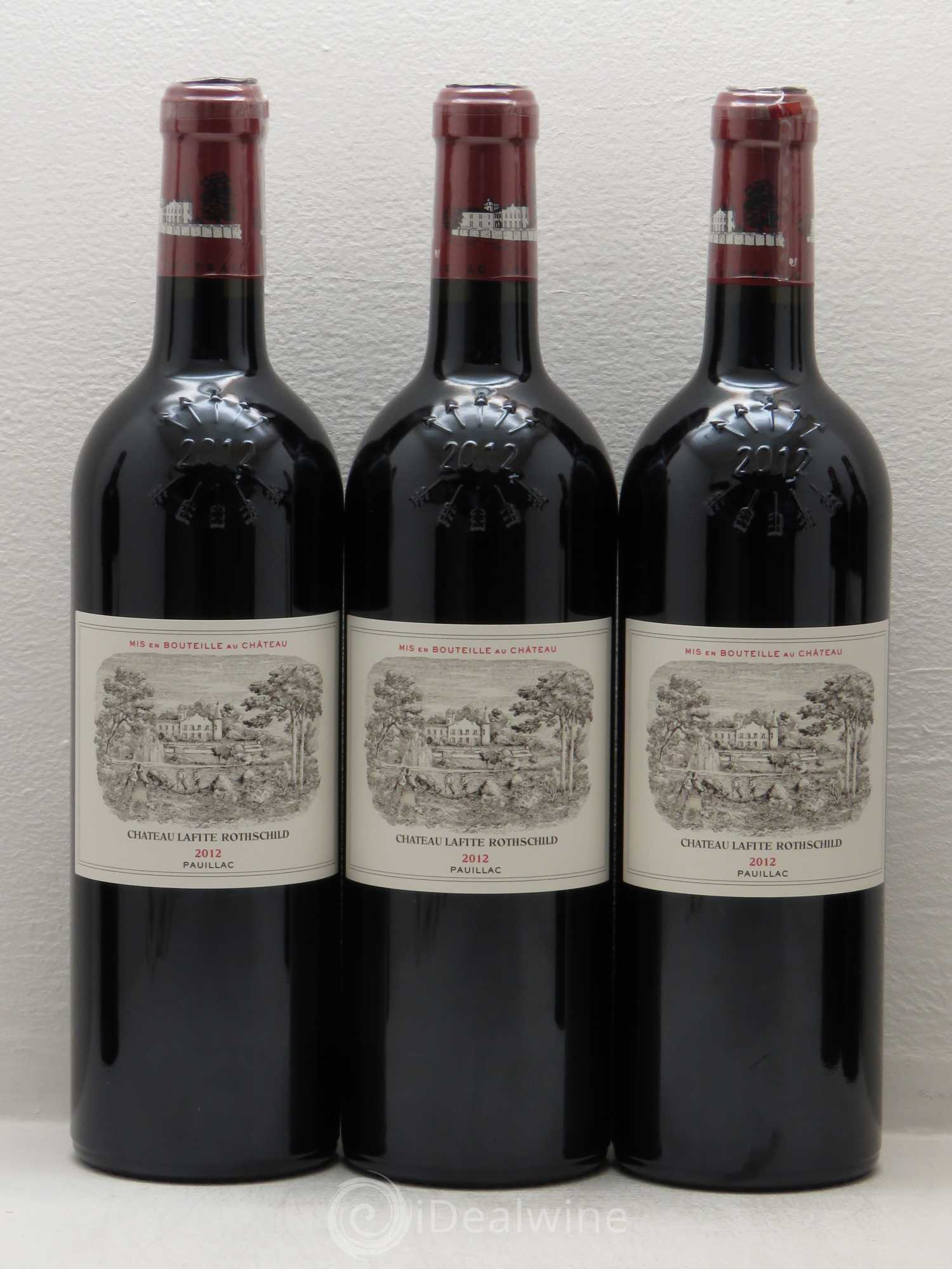 Château Lafite Rothschild 1er Grand Cru Classé 2012 - Lot de 6 bouteilles - 1
